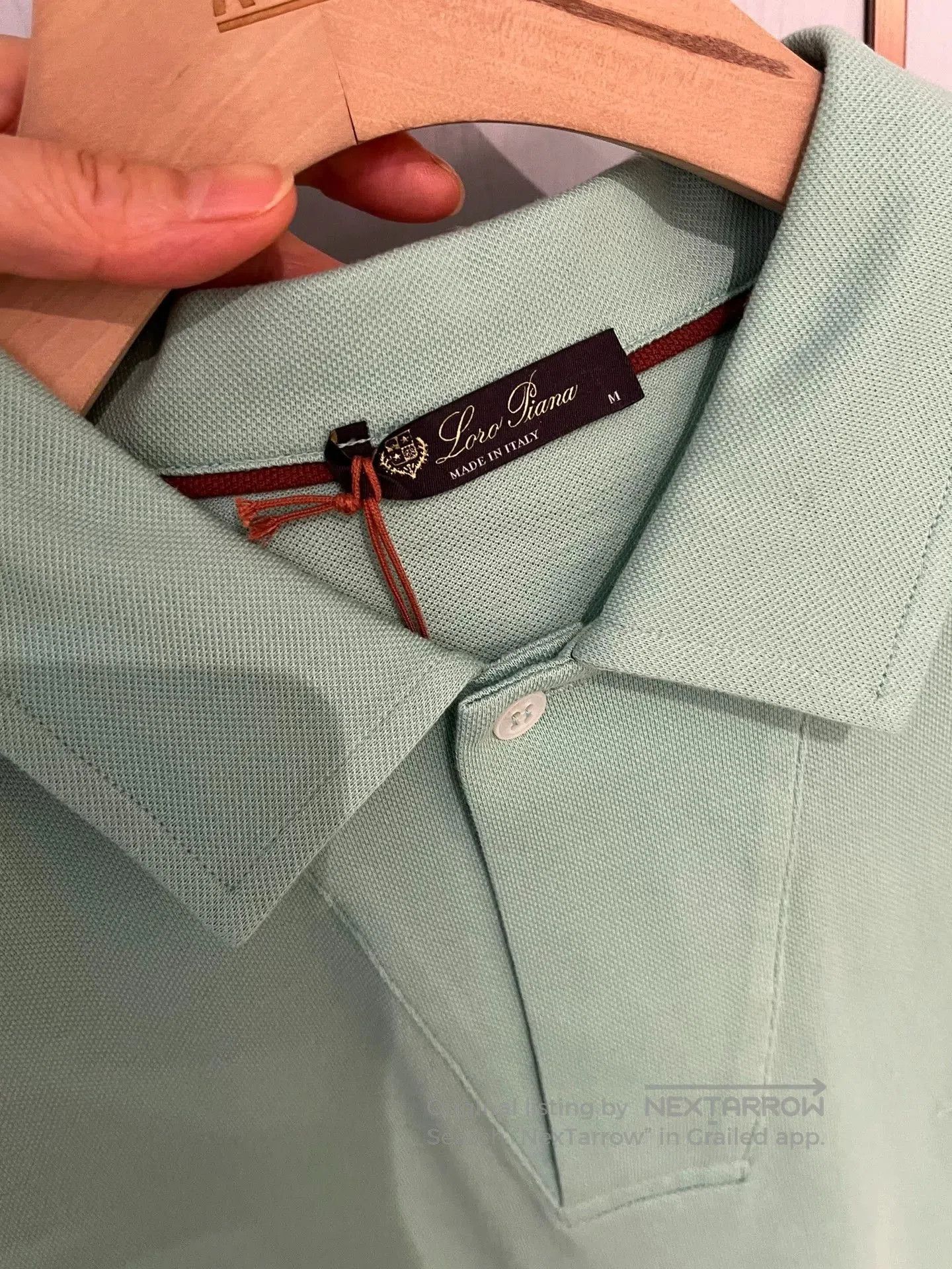 Loro Piana Loro Piana Solid Casual Polo Shirt. Size US M / EU 48-50 / 2 - 4 Thumbnail