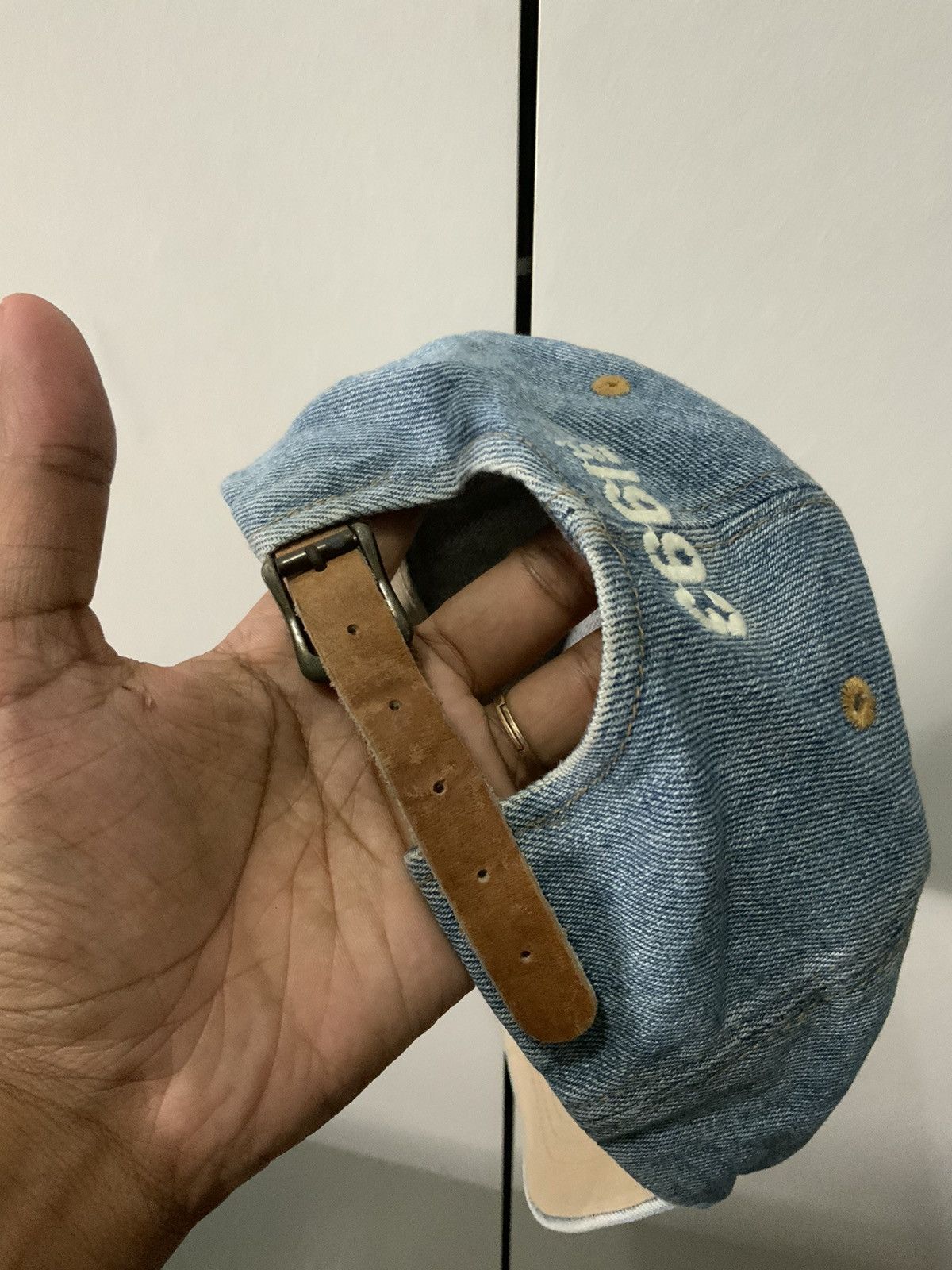 Hat Club Dosmoticusa Light Wash Denime Hat Size ONE SIZE - 10 Thumbnail