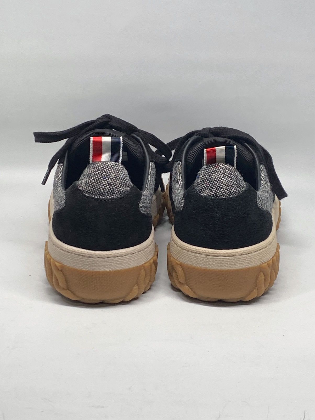 Thom Browne Thom Browne Donegal Tweed Cable Knit Sole Sneakers size 8.5 Size US 8.5 / EU 41-42 - 6 Thumbnail