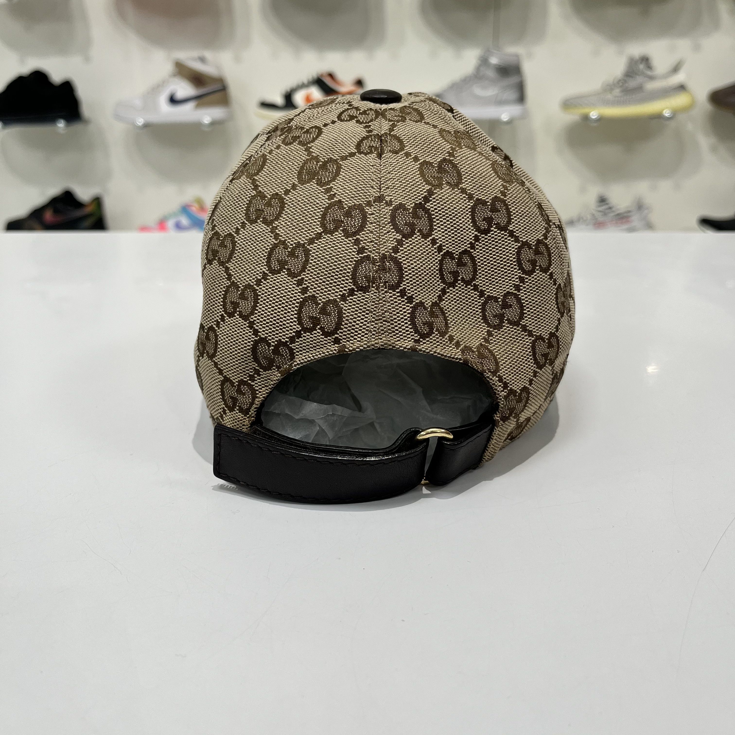 Gucci Gucci Original GG Canvas Baseball Cap Brown Size ONE SIZE - 4 Thumbnail