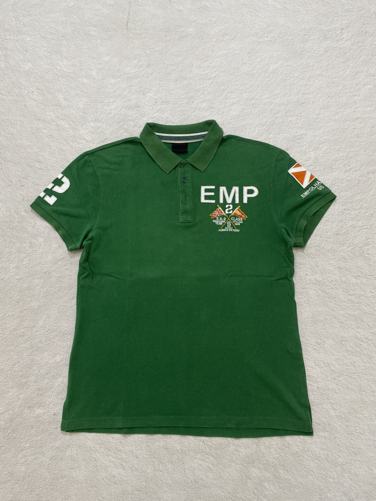 Japanese Brand 2000s Polo Ralph Lauren Chief Kief USA Big Logo y2k ifsix Size US M / EU 48-50 / 2 - 1 Thumbnail