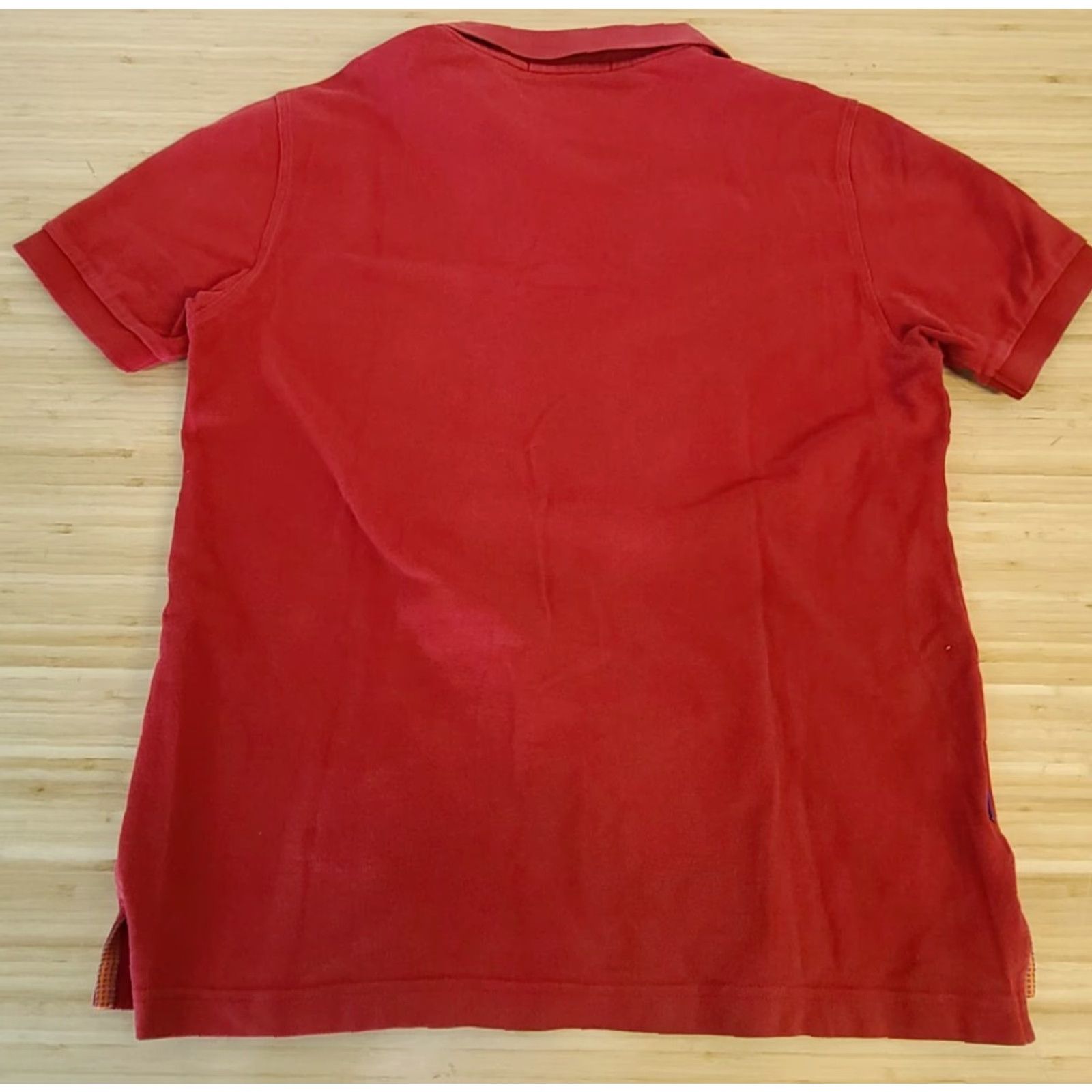 Vintage SEPTWOLVES Polo Shirt Mens Short Sleeve 46 Red Cotton Logo Regular Size 46 Polo Shirt Men Size US XXL / EU 58 / 5 - 5 Thumbnail