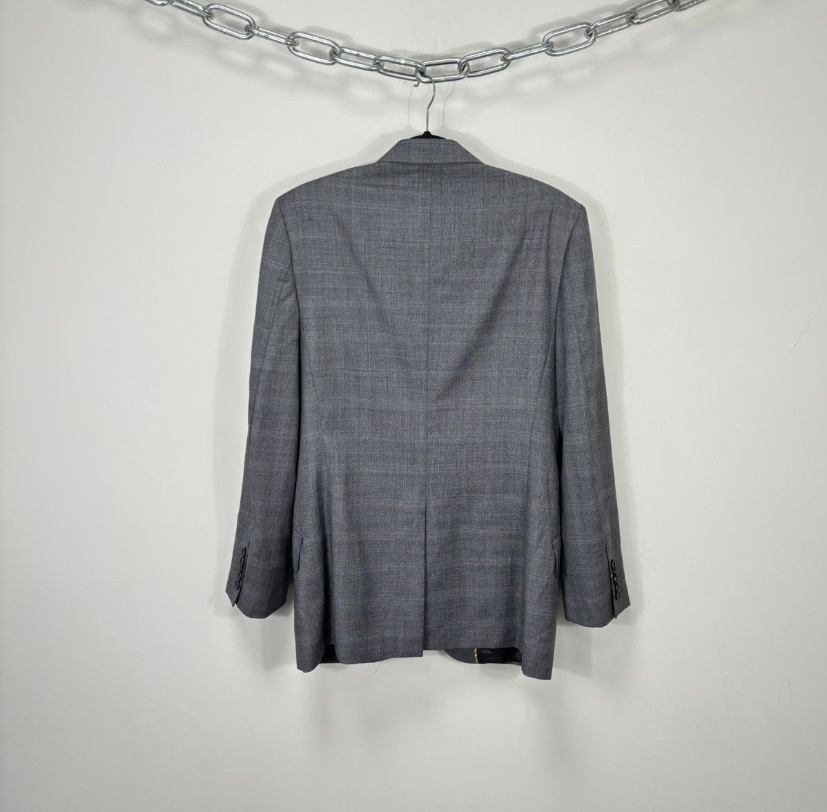 Paul Smith Paul Smith 2-Buttons Gray Formal Luxury Wool Blazer Jacket Size 42R - 3 Thumbnail