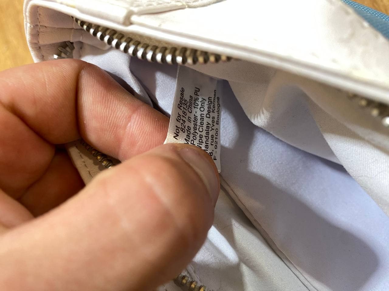Dolce & Gabbana DOLCE & GABBANA Light blue Costmetic Pouch bag Size ONE SIZE - 2 Thumbnail