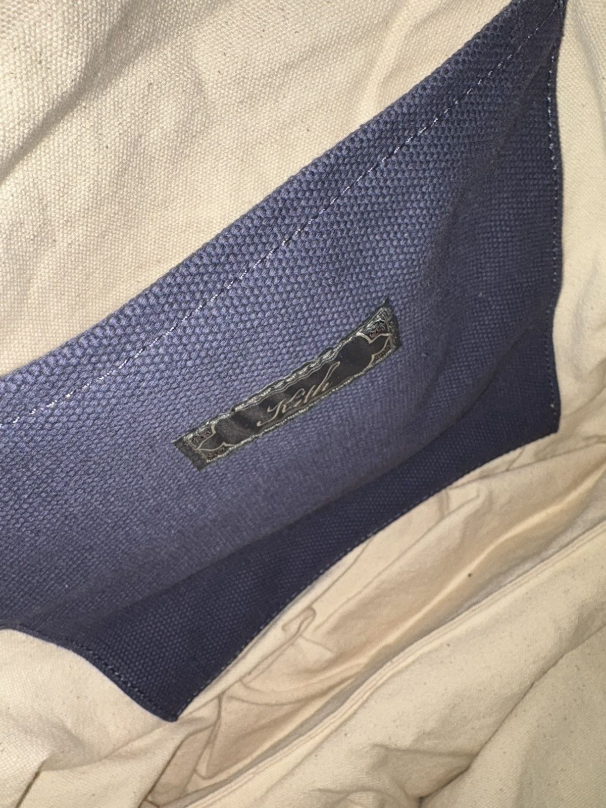 Kith Kith Canvas Tote Bag Nocturnal (NYC Instore Exclusive) Size ONE SIZE - 5 Thumbnail