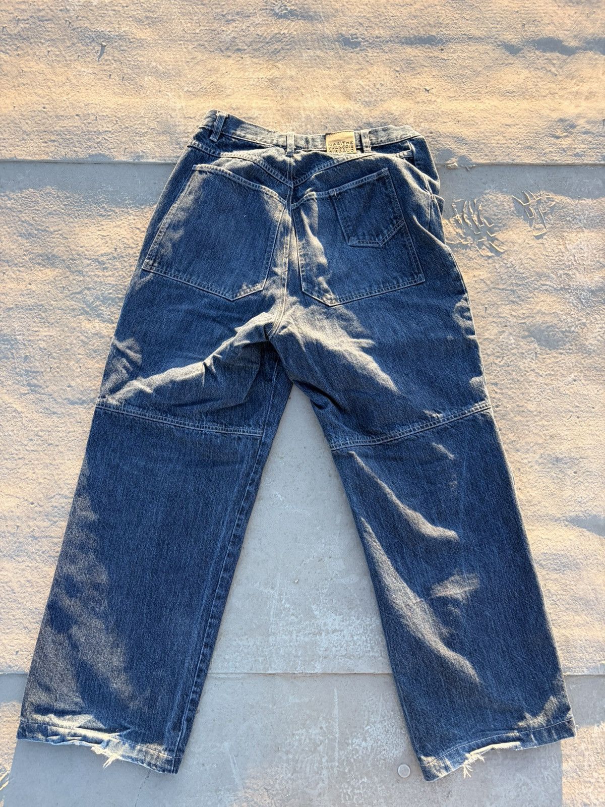 Marithe + Francois Girbaud Girbaud Pocket Wide Legs Size US 33 - 2 Thumbnail