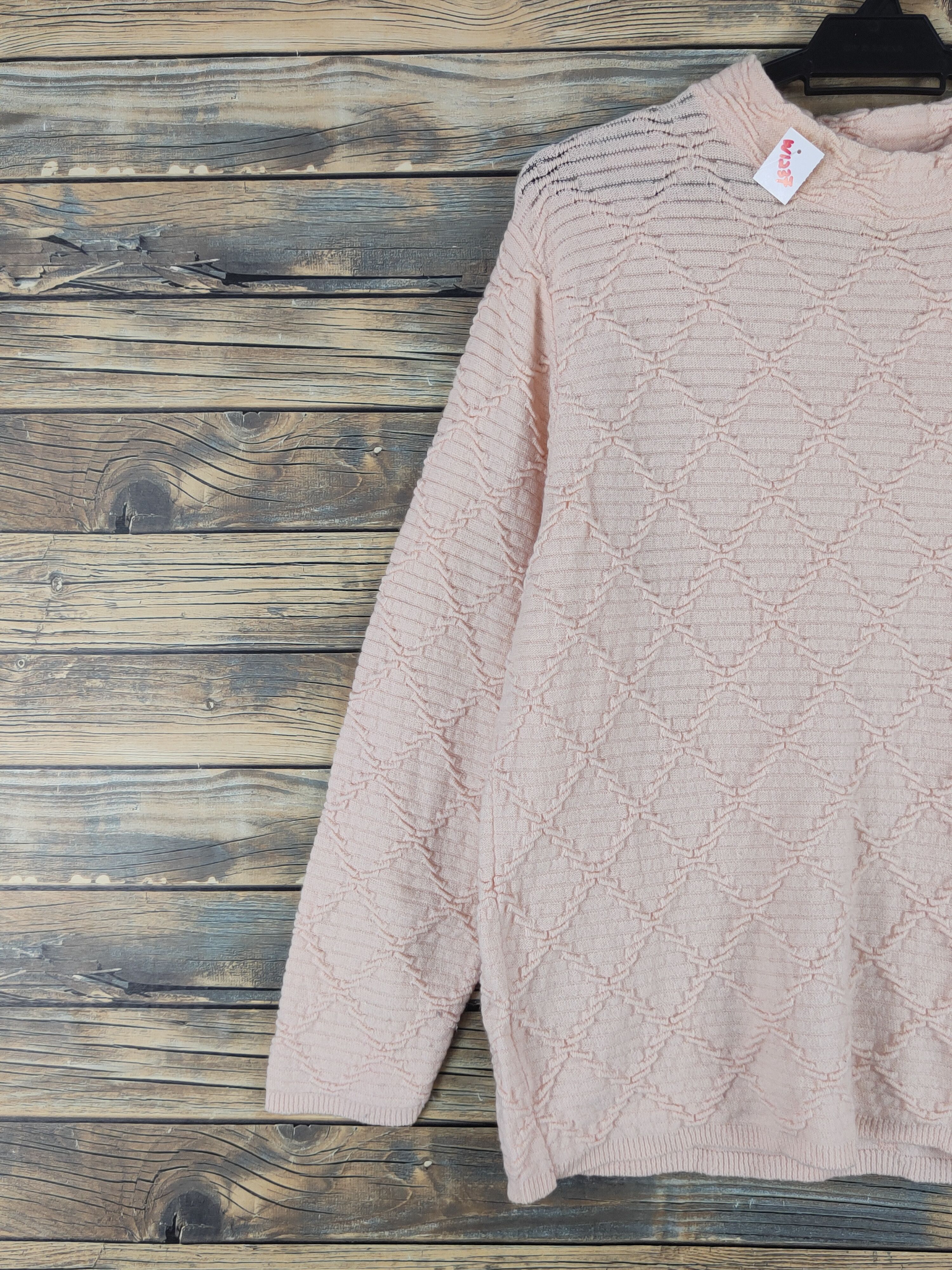 Homespun Knitwear Japanese Brand Peach Knitwear Sweatshirts #W1237 Size M / US 6-8 / IT 42-44 - 3 Thumbnail