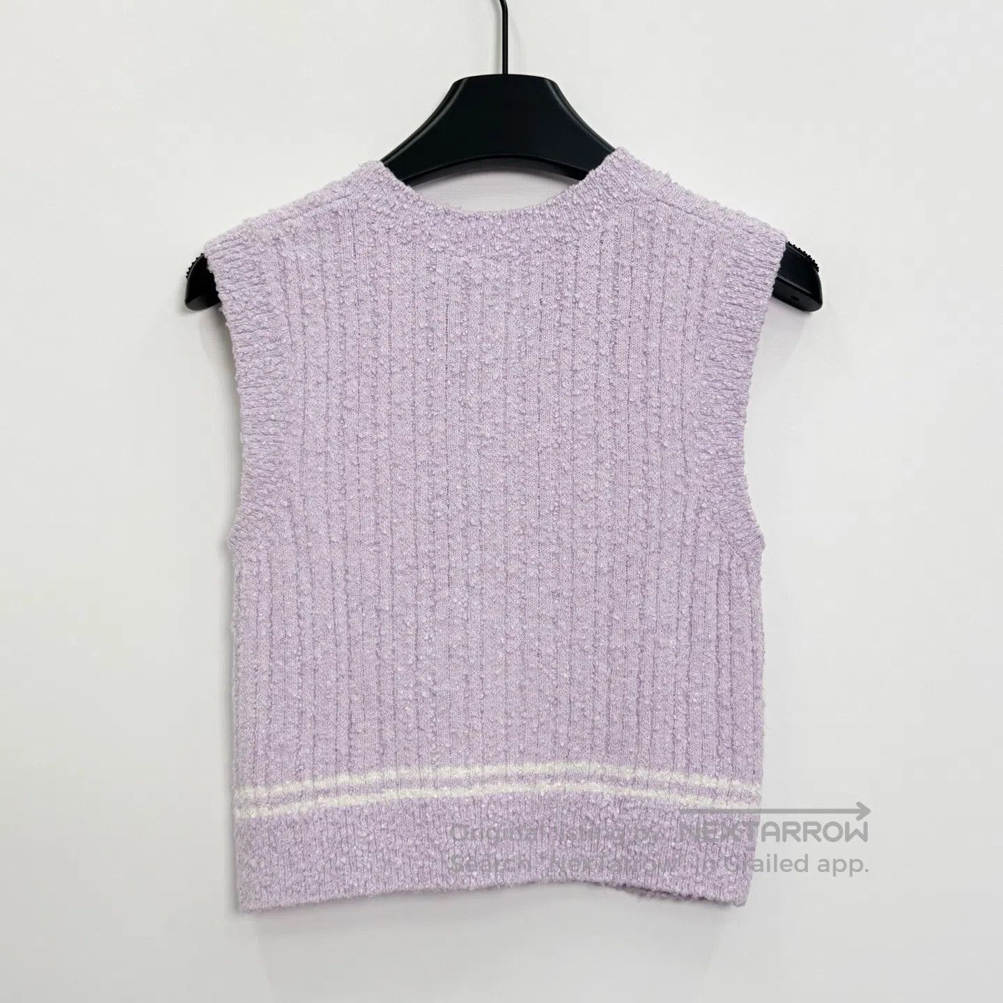 Chanel Chanel Double C Knit Sleeveless Vest| Size XXS / US 00 / IT 34 - 3 Thumbnail