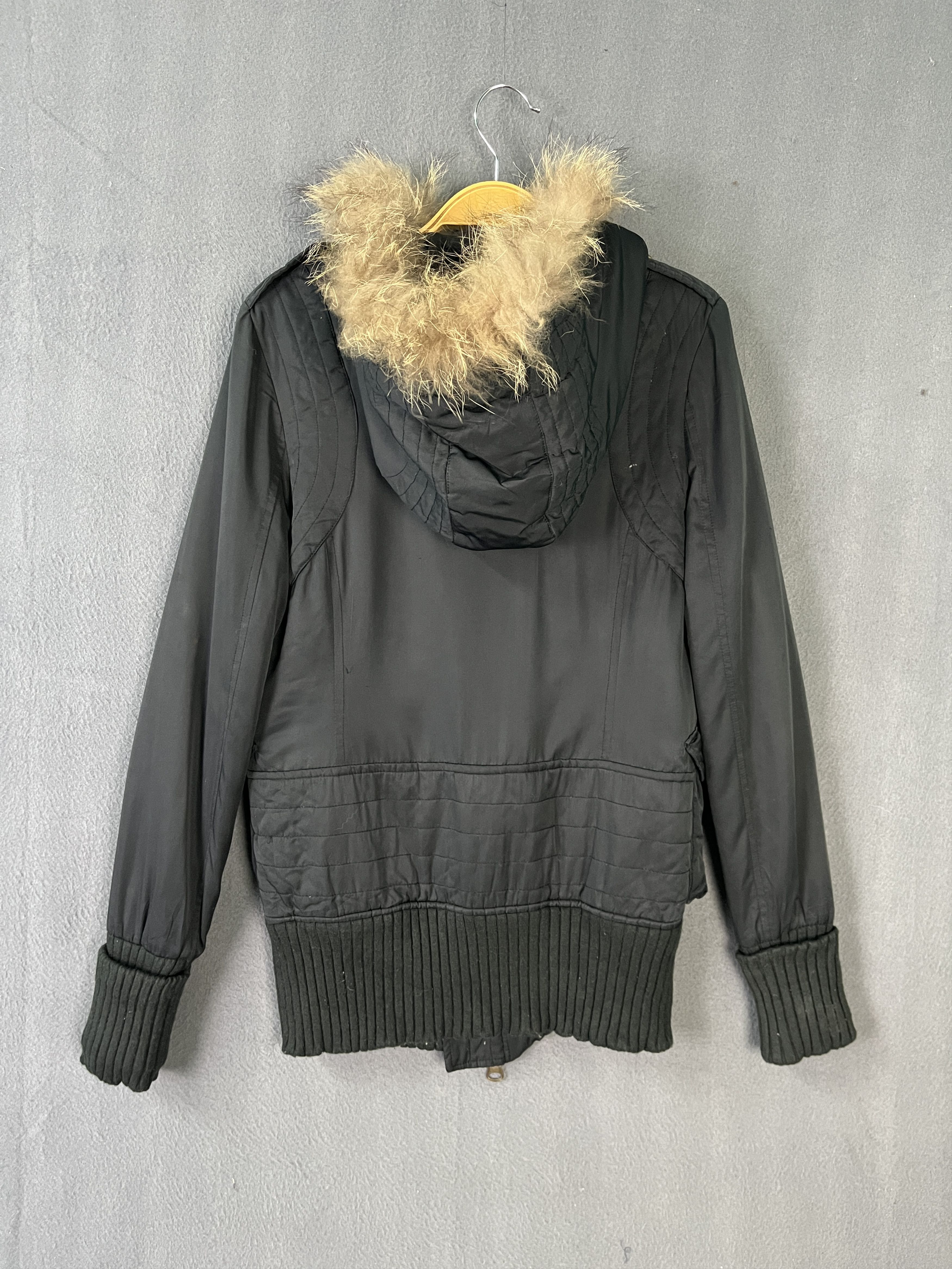 Japanese Brand Beast Racoon Fur Hooded Seditionaries Jacket Size S / US 4 / IT 40 - 2 Thumbnail