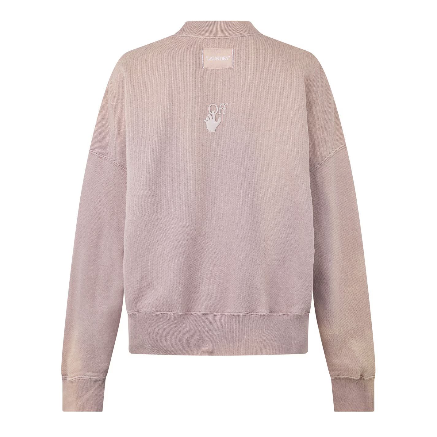 Off-White o1g2r1mq1224 Sweatshirt in Nude Size S / US 4 / IT 40 - 2 Thumbnail