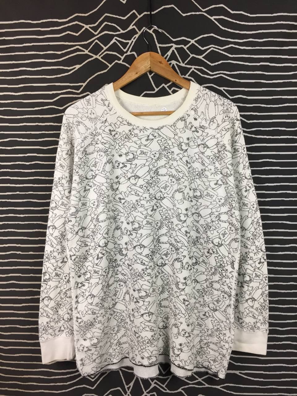 BRU NA BOINNE Bru Na Boinne All-Over Print Waffle Knit Thermal Tee Size US L / EU 52-54 / 3 - 1 Thumbnail