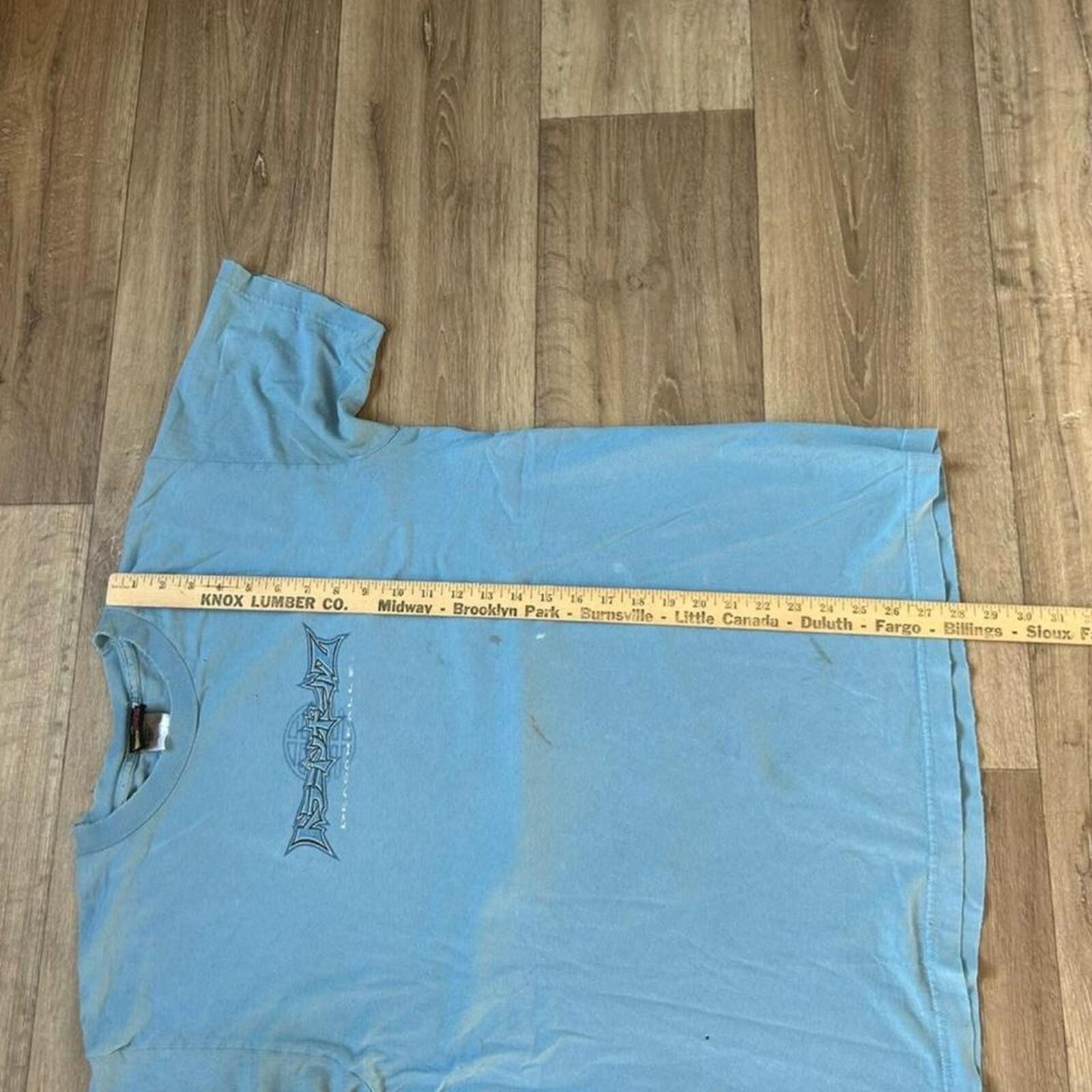 Other Vintage 00’s Dragon Ball Z Anime Blue t shirt size L Size US L / EU 52-54 / 3 - 7 Thumbnail