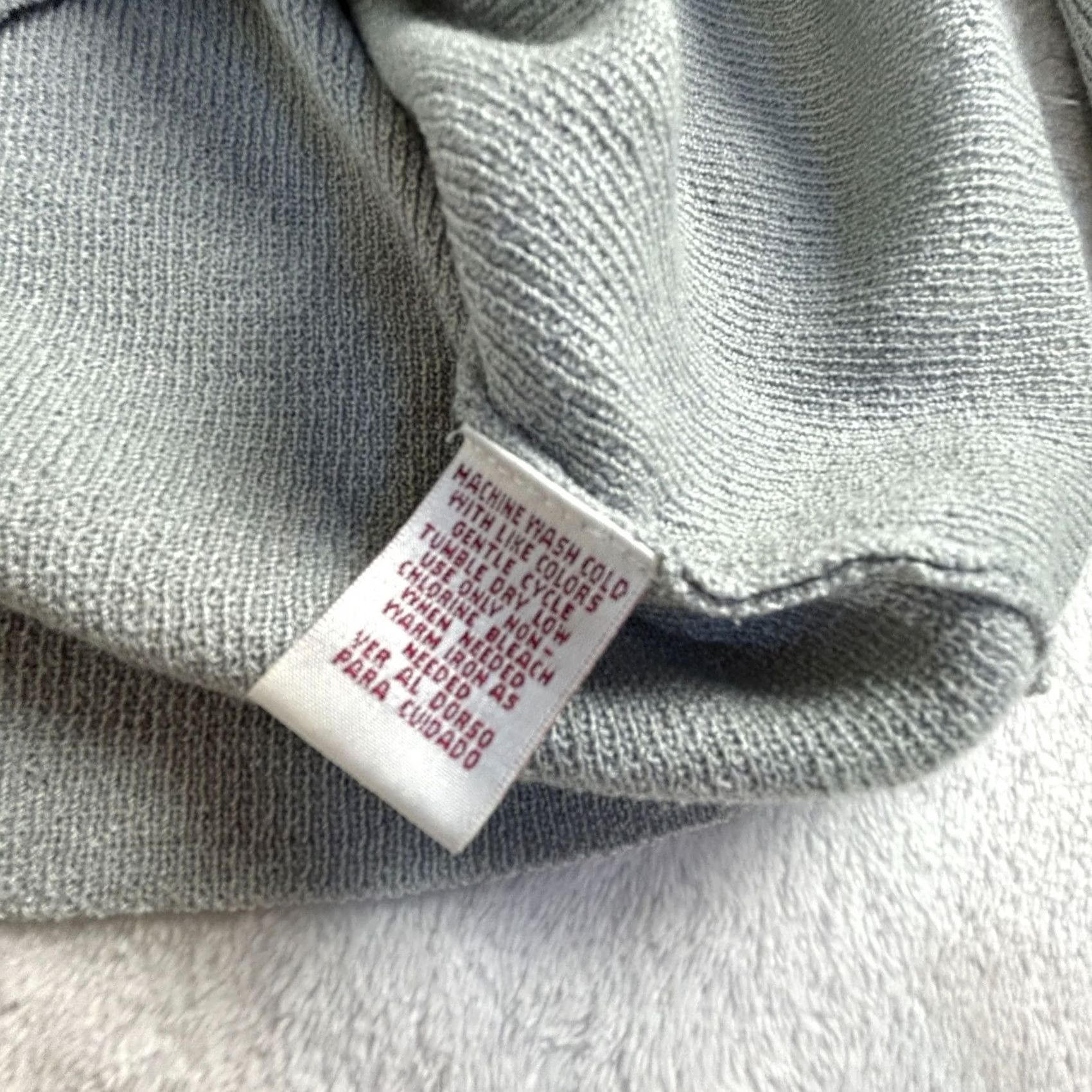 Worthington Worthington Cardigan Sweater V-Neck Button Front Casual Women’s Medium Gray Knit Pullover Knitwear Size M / US 6-8 / IT 42-44 - 4 Thumbnail