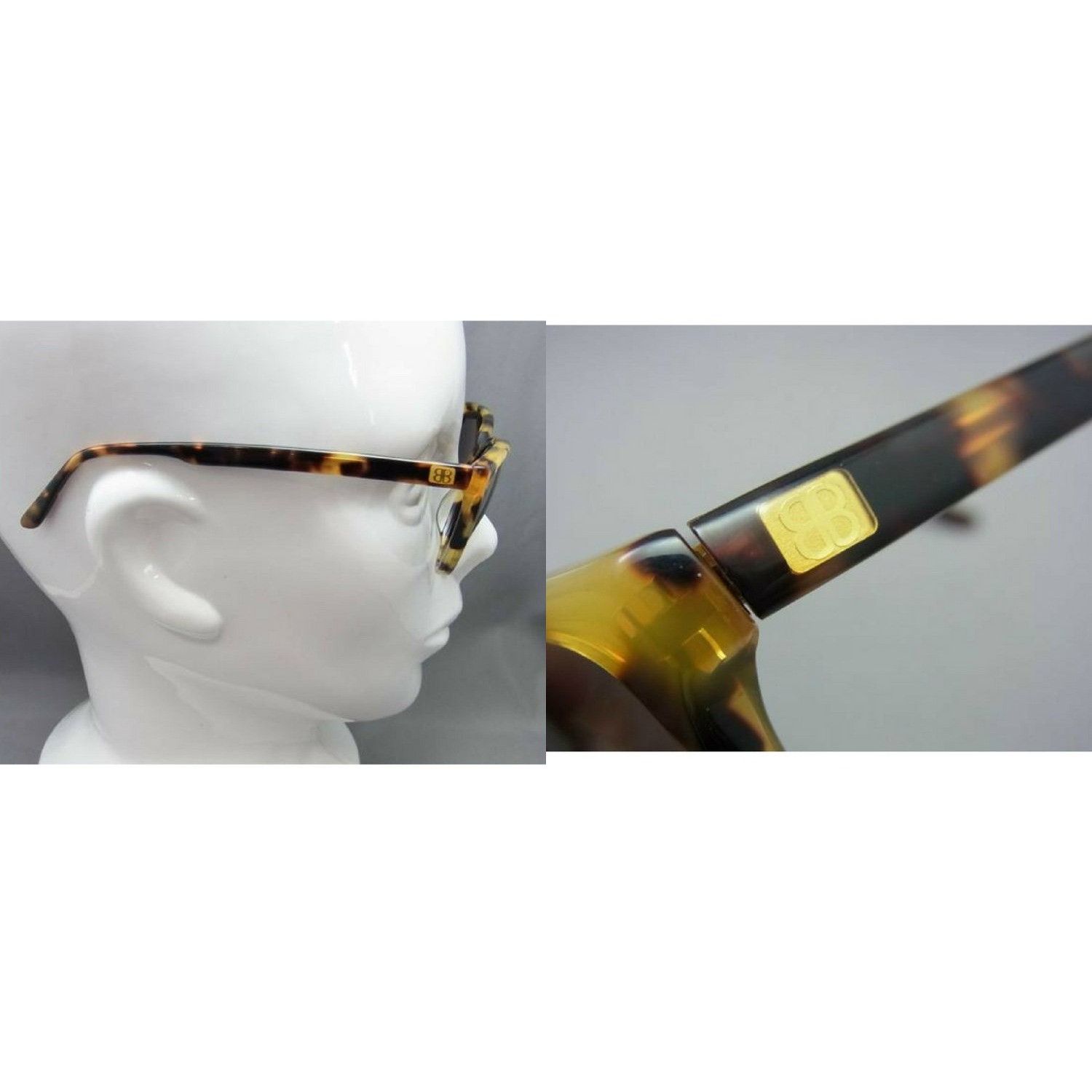 Balenciaga Vintage Balenciaga sunglasses French tortoiseshell style Size ONE SIZE - 3 Thumbnail