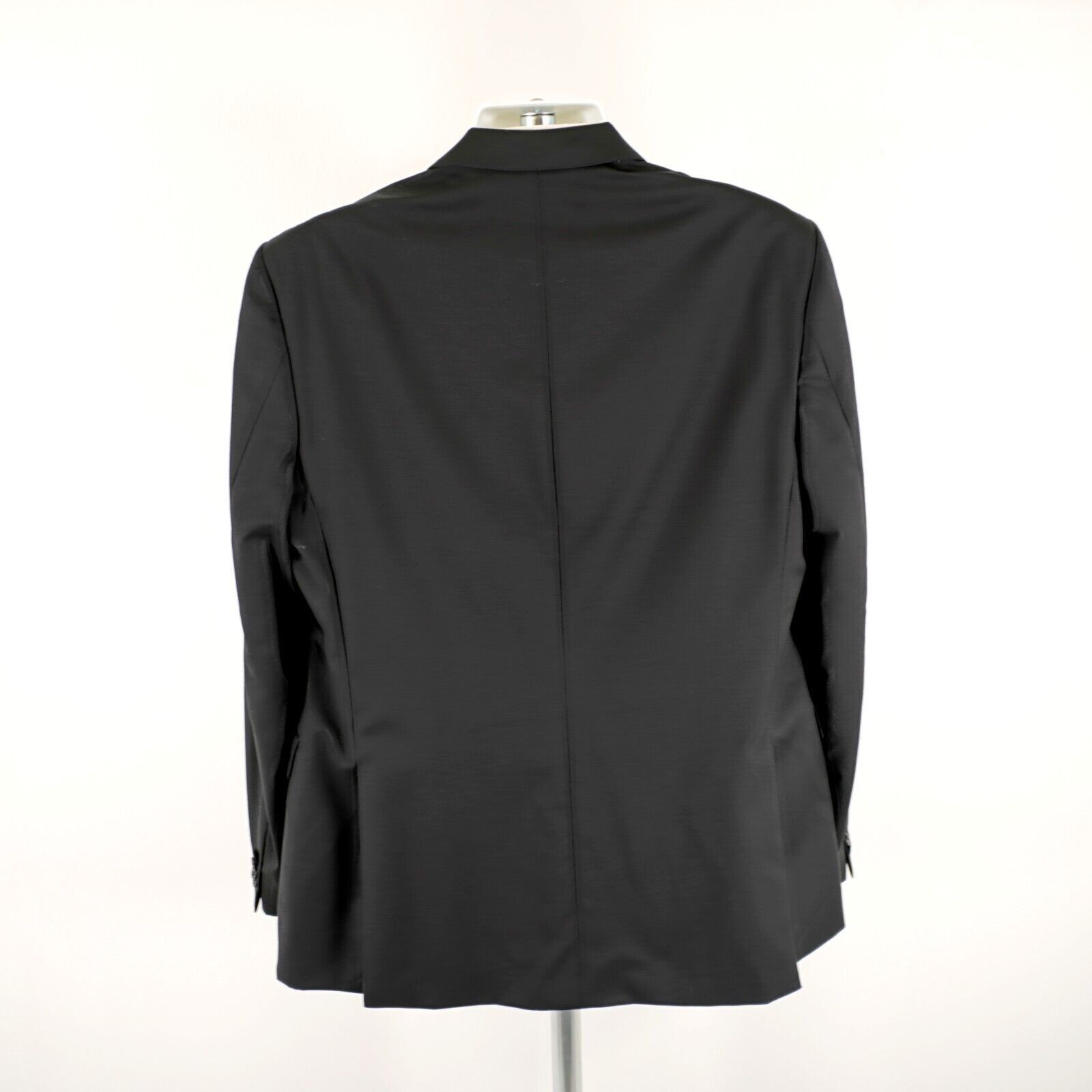 Joseph Abboud Joseph Abboud Reda Super 110s Wool Black 2 Button Blazer 44R Size 44R - 7 Thumbnail
