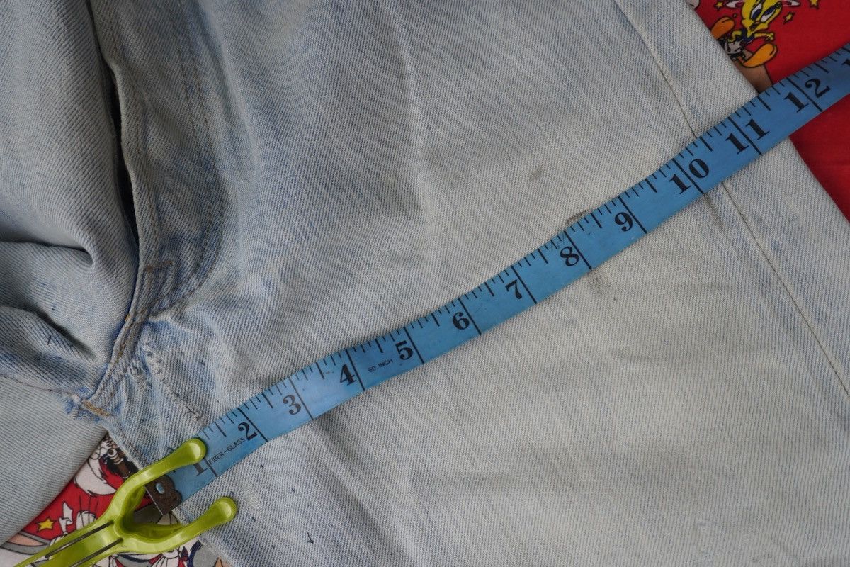 Levi's × Vintage Vintage Levis 501 Redline Selvedge Button #6 Grunge Baggy Size US 30 / EU 46 - 19 Thumbnail
