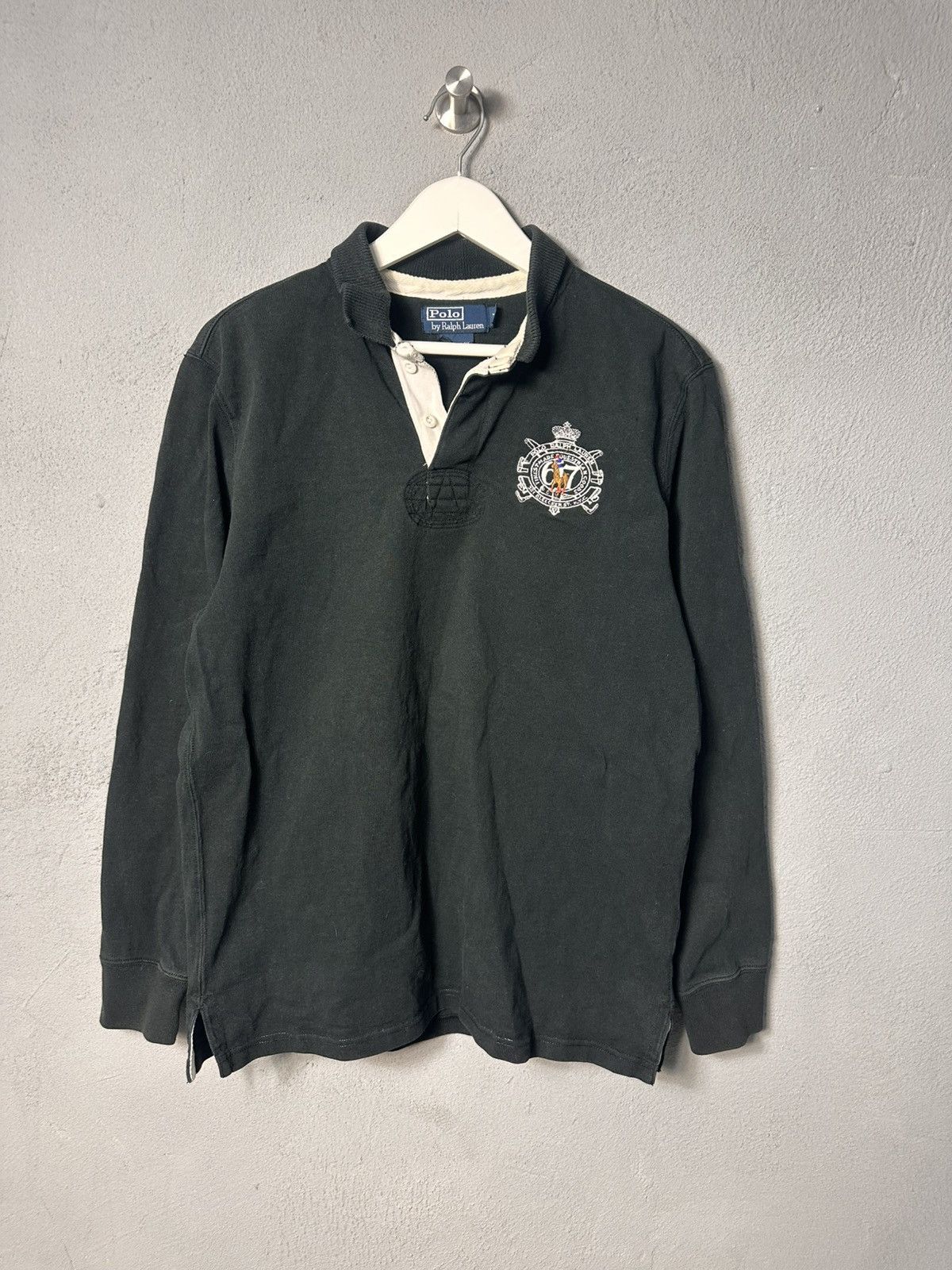 Polo Ralph Lauren Vintage POLO RALPH LAUREN Rugby Long Sleeve Size US M / EU 48-50 / 2 - 1 Thumbnail