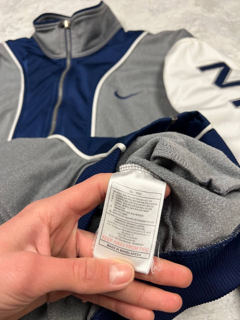 Nike Vintage Nike Track Jacket Big Logo Size US M / EU 48-50 / 2 - 9 Thumbnail