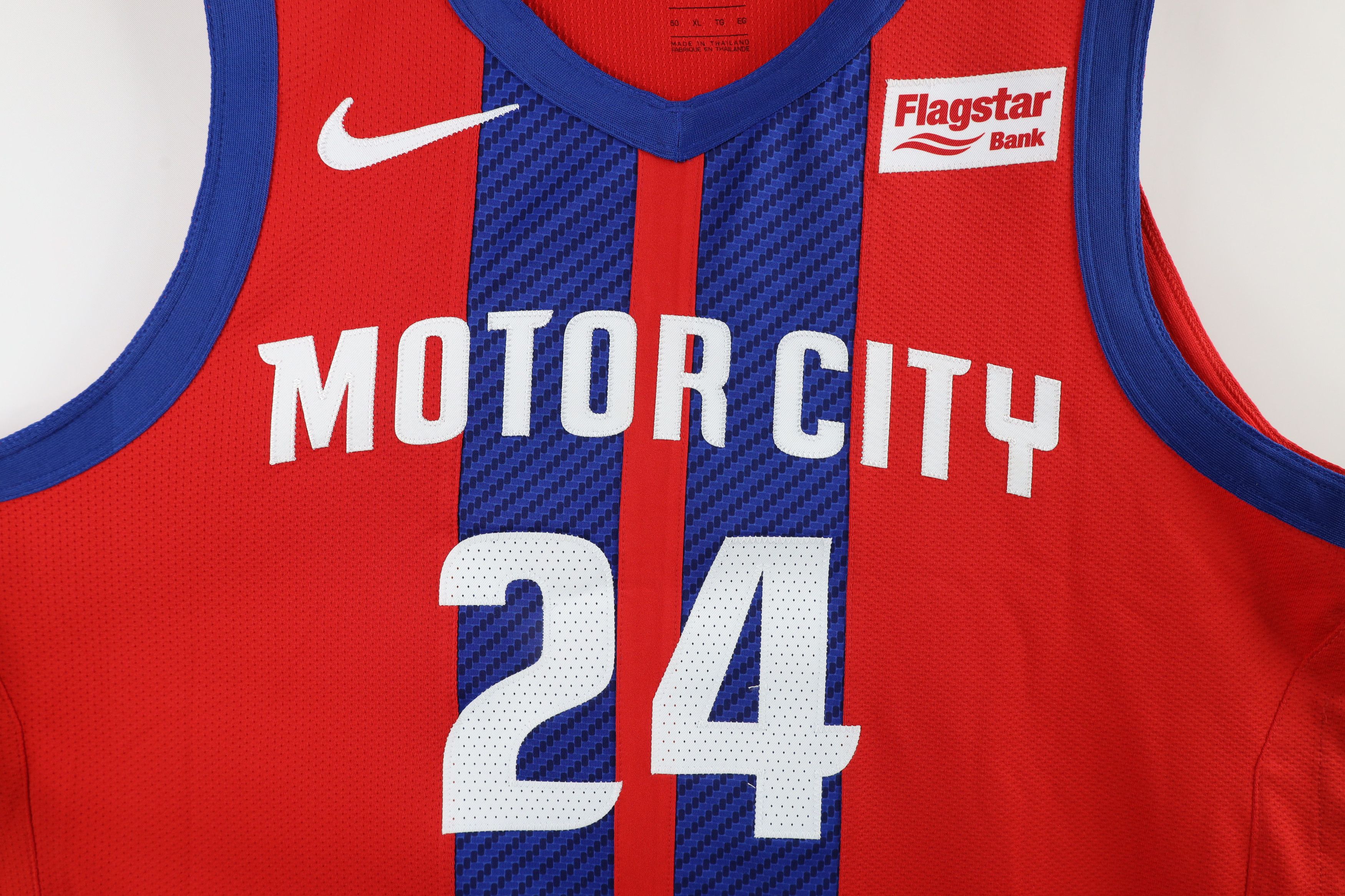 Nike × Vintage Nike Vaporknit Joe Johnson Detroit Pistons Basketball Jersey Size US XL / EU 56 / 4 - 5 Thumbnail