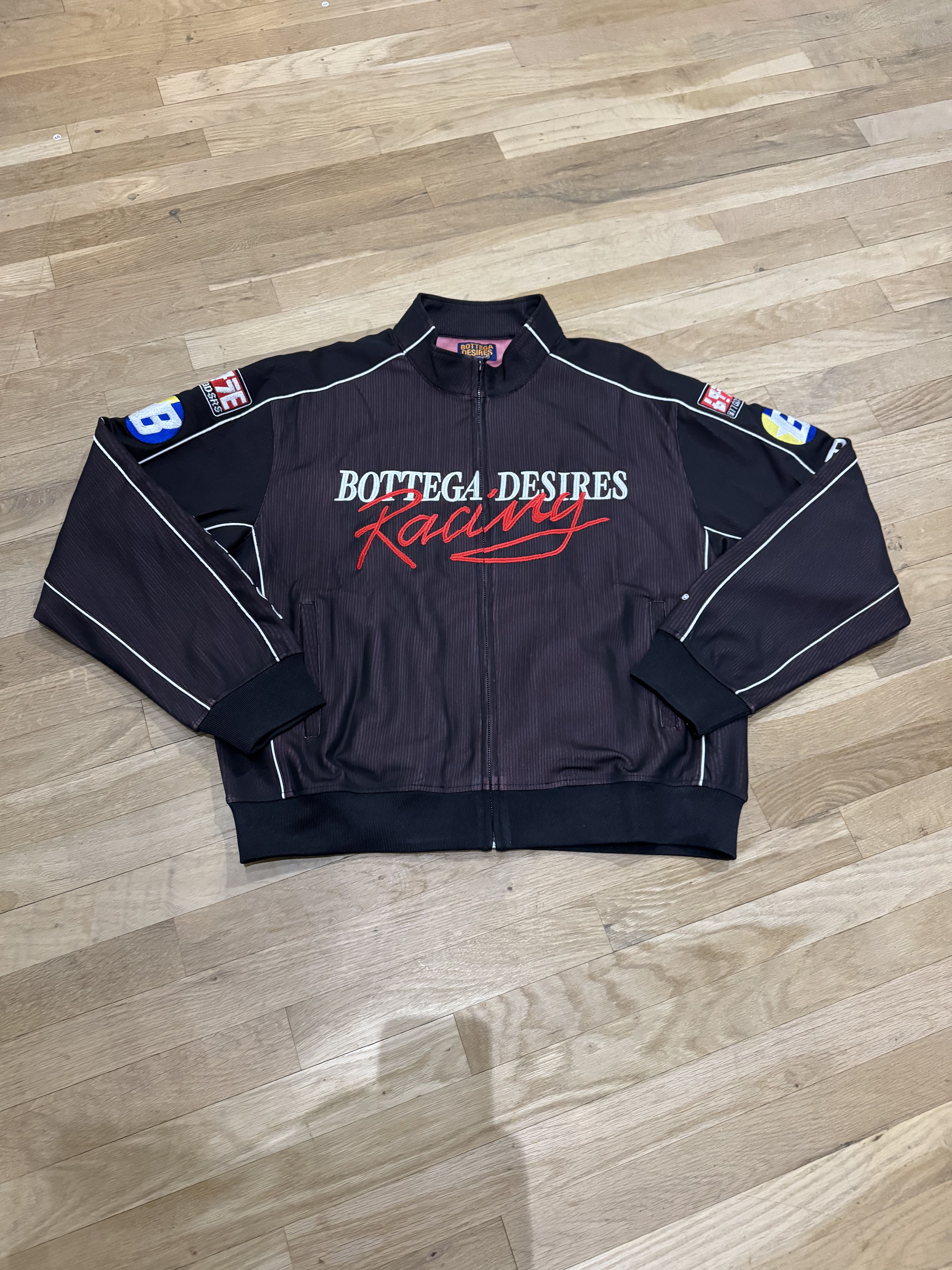 Bottega Veneta BOTTEGA DESIRES RACE TRACK JACKET BLACK Size US XL / EU 56 / 4 - 1 Thumbnail