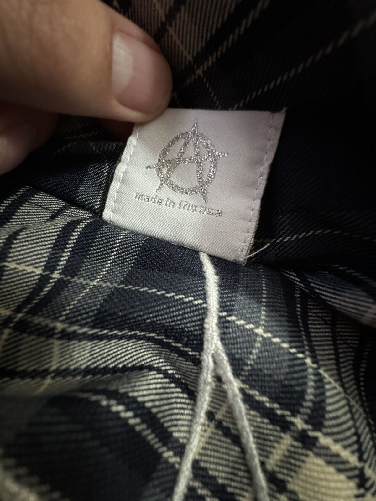 Revenge Revenge flannel spider design Size US M / EU 48-50 / 2 - 6 Thumbnail