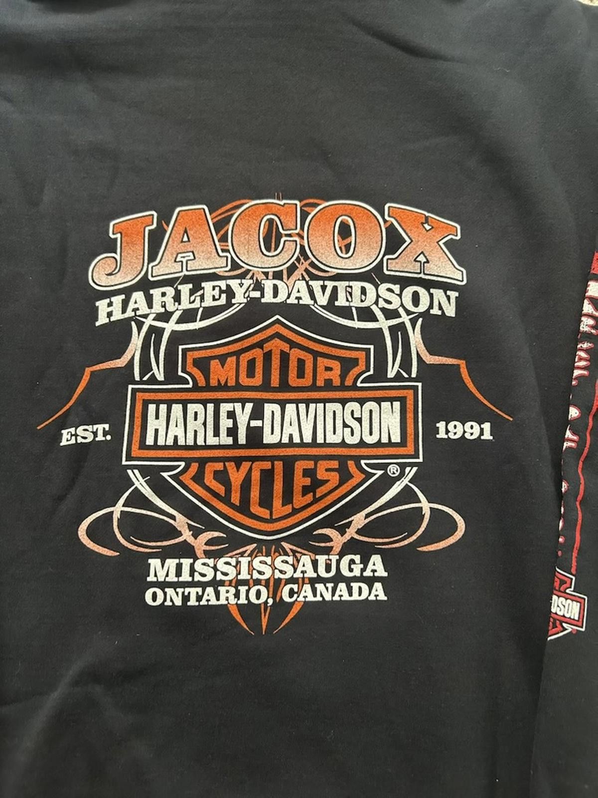 Harley Davidson Vintage Harley-Davidson “World Class” Canada Hoodie Size US L / EU 52-54 / 3 - 6 Thumbnail