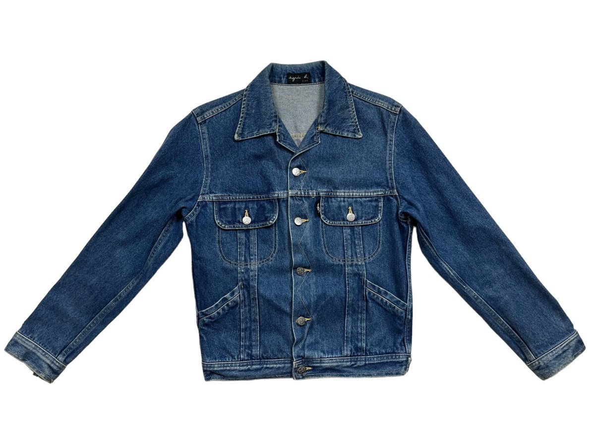 Acne Studios Vintage Agnes B Denim Jacket Made In France Size US M / EU 48-50 / 2 - 2 Thumbnail
