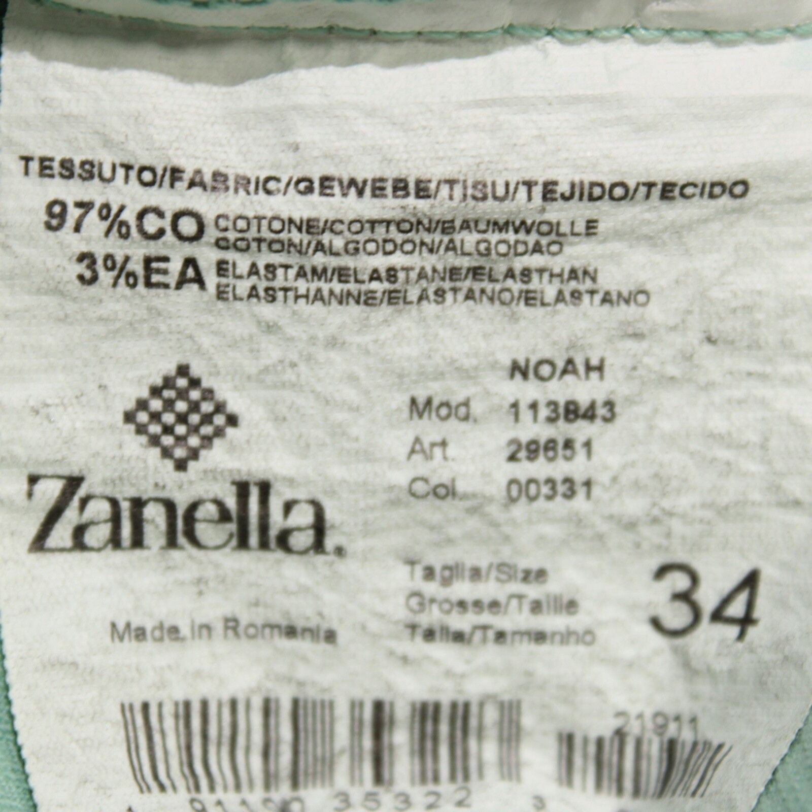 Zanella Zanella New with tags Chino Size 34 US In Green Size US 34 / EU 50 - 6 Thumbnail
