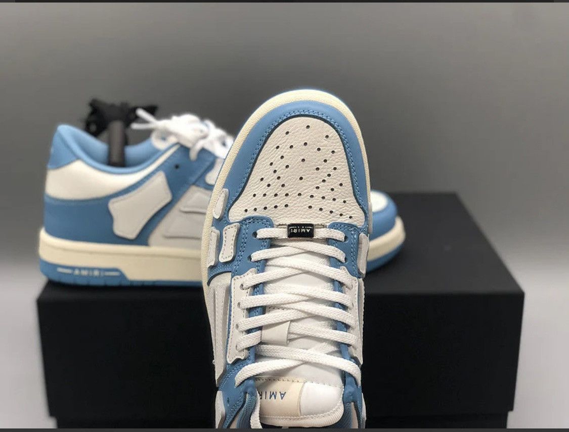 Amiri Amiri Skel Top Low 'Powder Blue' Size US 9.5 / EU 42-43 - 8 Thumbnail