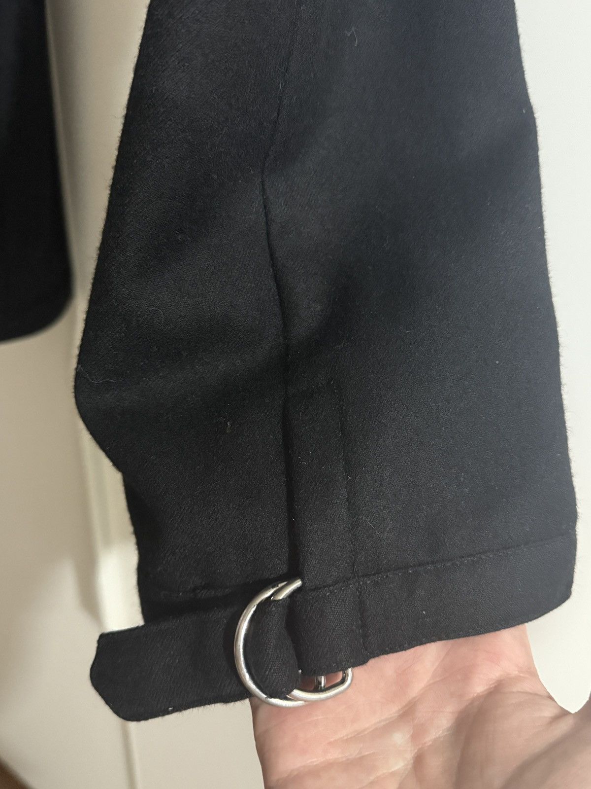 Raf Simons Raf Simons 01 AW D ring wool pants Size US 30 / EU 46 - 4 Thumbnail