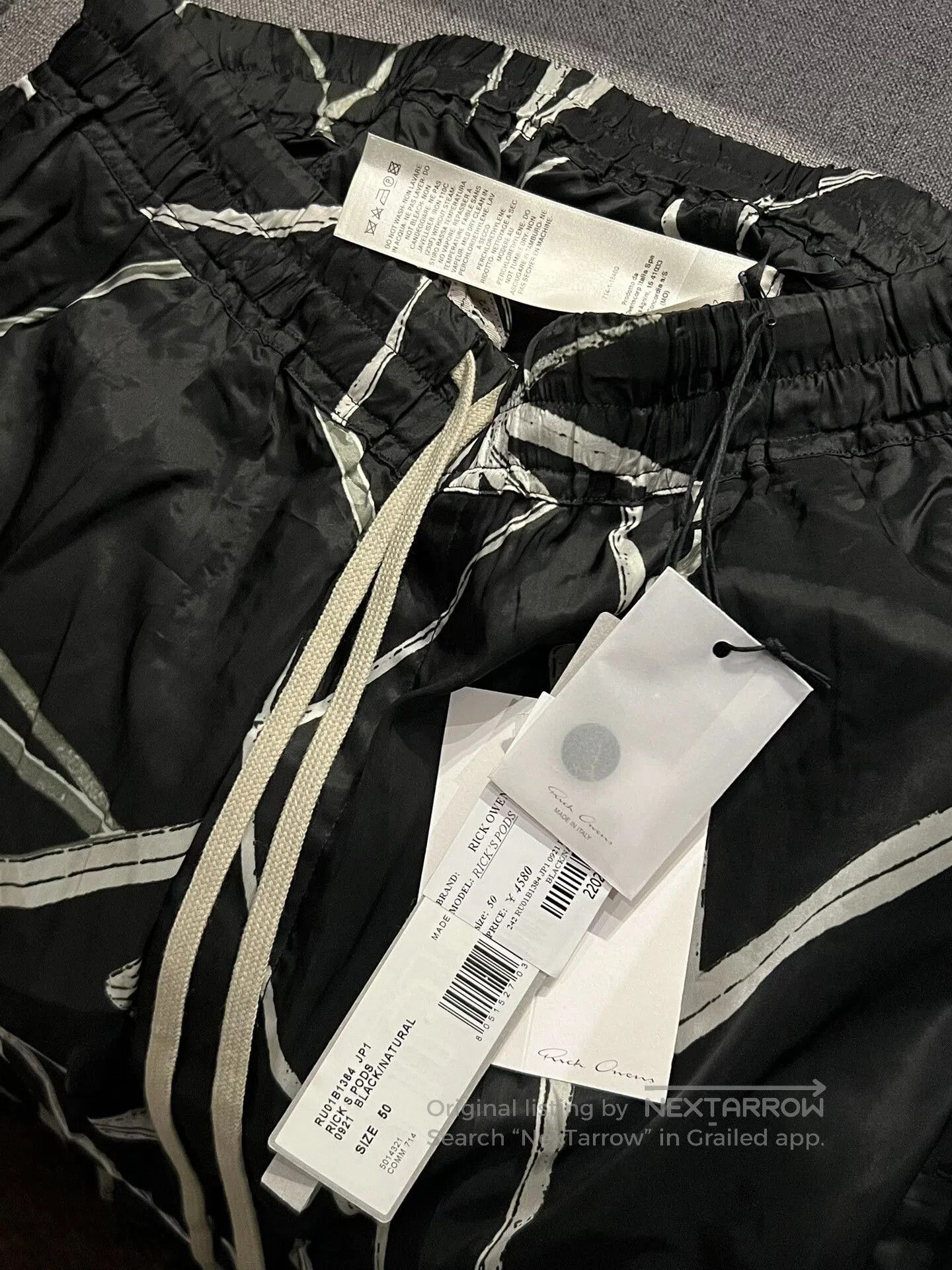 Rick Owens Rick Owens Geometric Design Shorts. Size US 34 / EU 50 - 6 Thumbnail