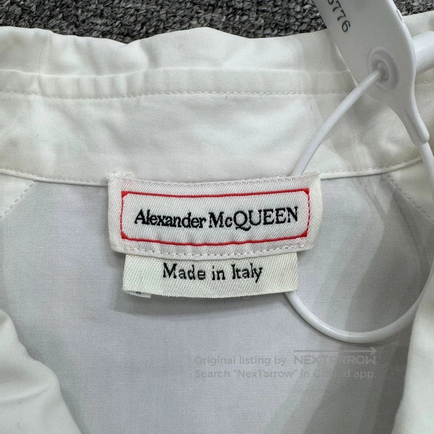 Alexander McQueen Alexander McQueen Mesh Hollow Shirt. Size US M / EU 48-50 / 2 - 2 Thumbnail