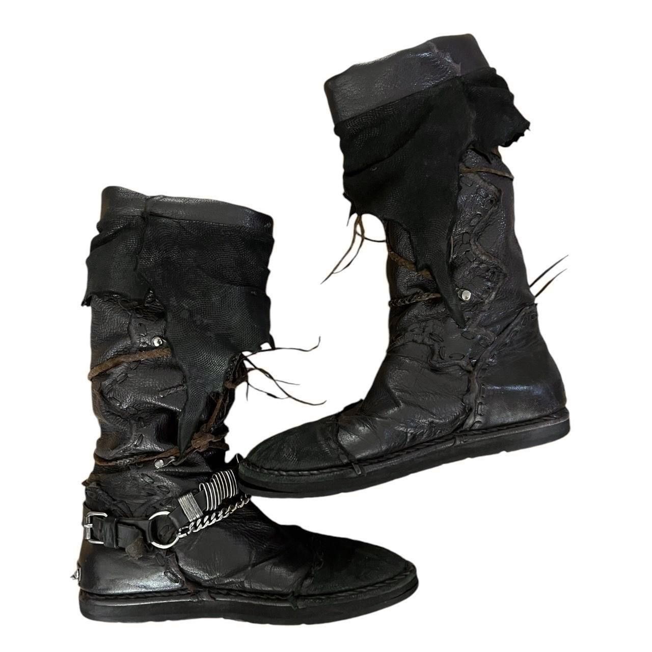 14th Addiction 14th addiction fw08 evolved foldable moccasin boots Size US 9.5 / EU 42-43 - 3 Thumbnail