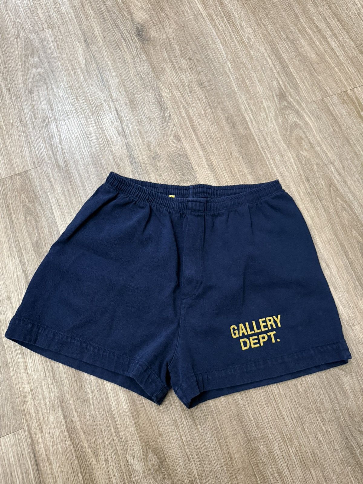 Gallery Dept. Gallery Dept Sweatshorts Navy Blue Size Large Size US 30 / EU 46 - 1 Thumbnail