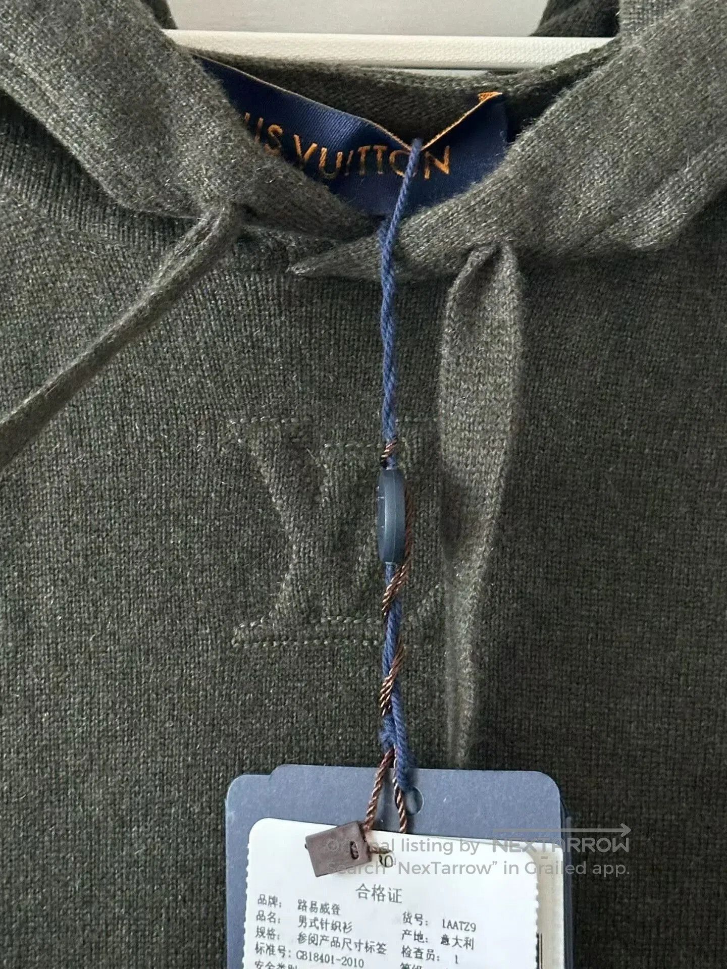 Louis Vuitton louis vuitton embossed logo cashmere hoodie. Size US M / EU 48-50 / 2 - 5 Thumbnail