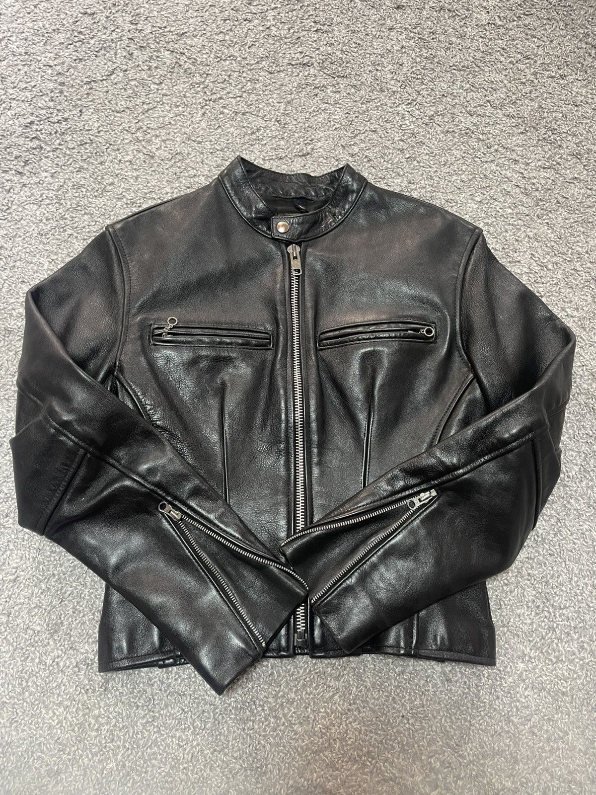 Vanson Leathers Vanson Comet USA Rare Ladies Model Leather Motorcycle Jacket Size S / US 4 / IT 40 - 1 Thumbnail