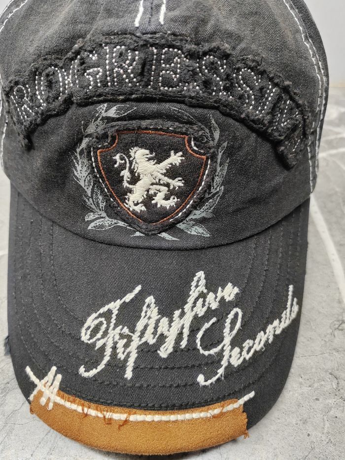 Japanese Brand Vintage Progressive Distressed Style Cap Hat Size ONE SIZE - 3 Thumbnail