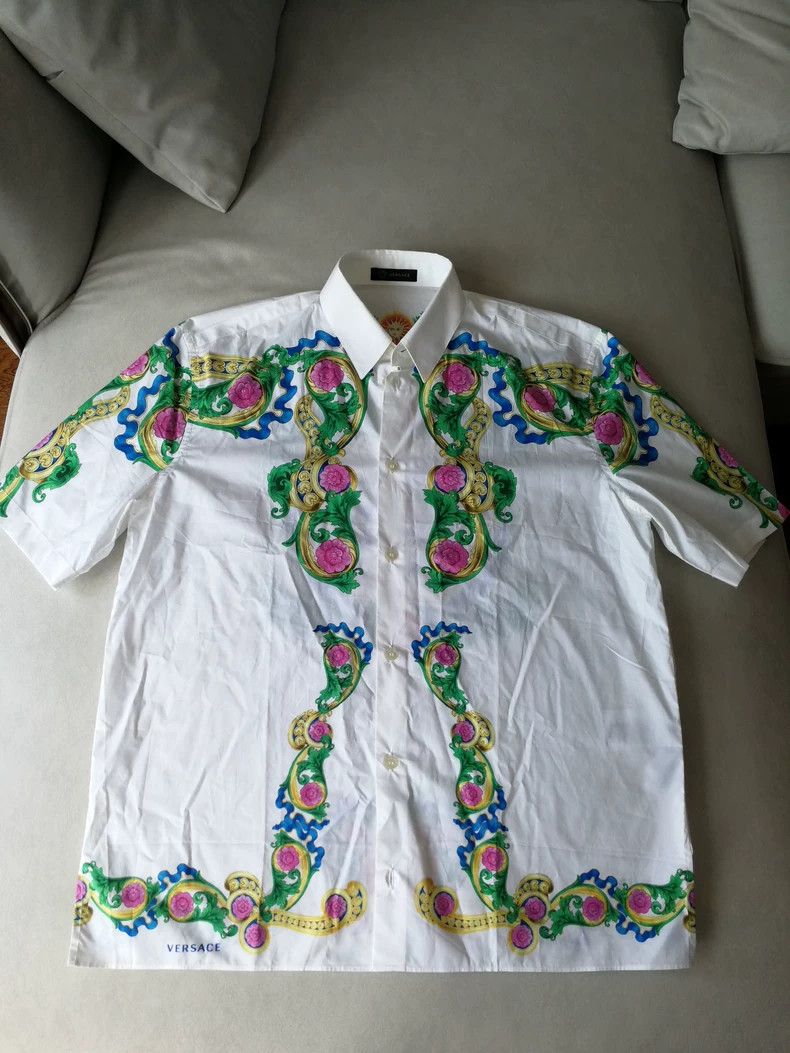Versace Versace Printed color matching short sleeves Size US M / EU 48-50 / 2 - 1 Thumbnail