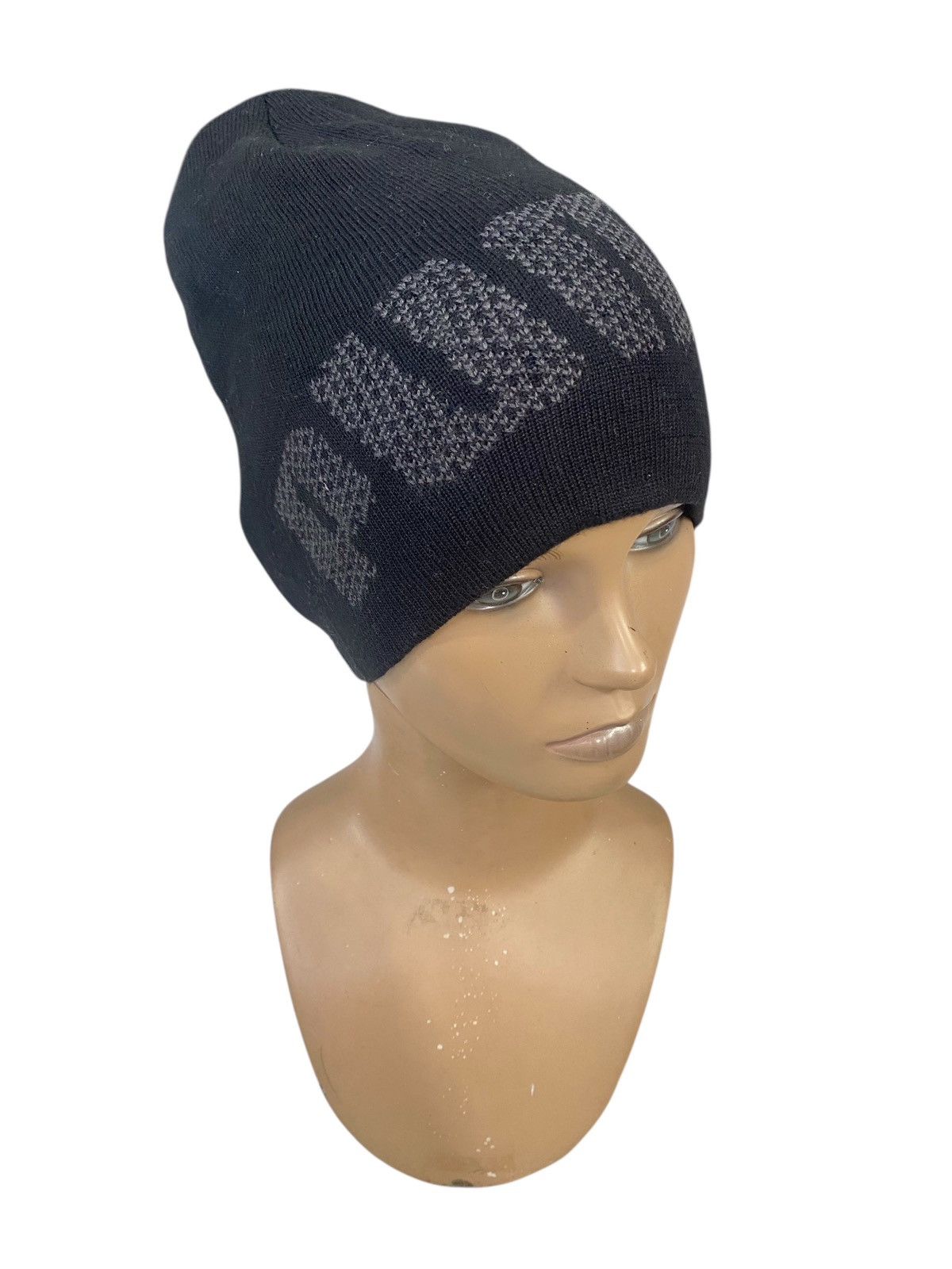 Puma × Vintage 💥VINTAGE PUMA outdoor snowcap black beanie Size ONE SIZE - 1 Thumbnail