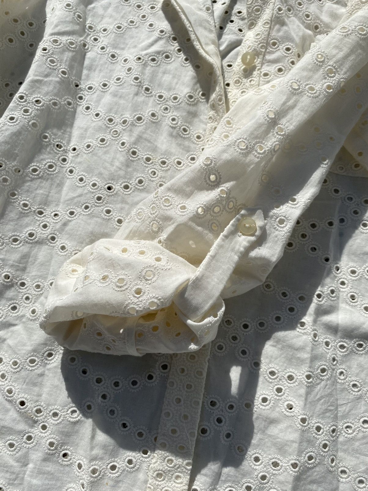 Diane von Furstenberg Diane Von Furstenberg Lace Button Up Size S / US 4 / IT 40 - 4 Thumbnail