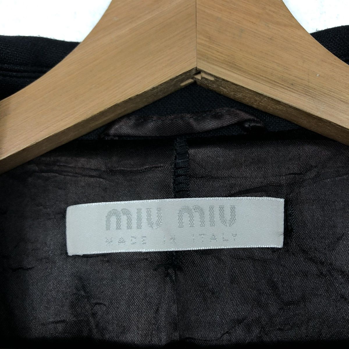 Miu Miu 🔥VINTAGE WOOL JACKET MIU MIU MADE IN ITALY Size US M / EU 48-50 / 2 - 15 Thumbnail