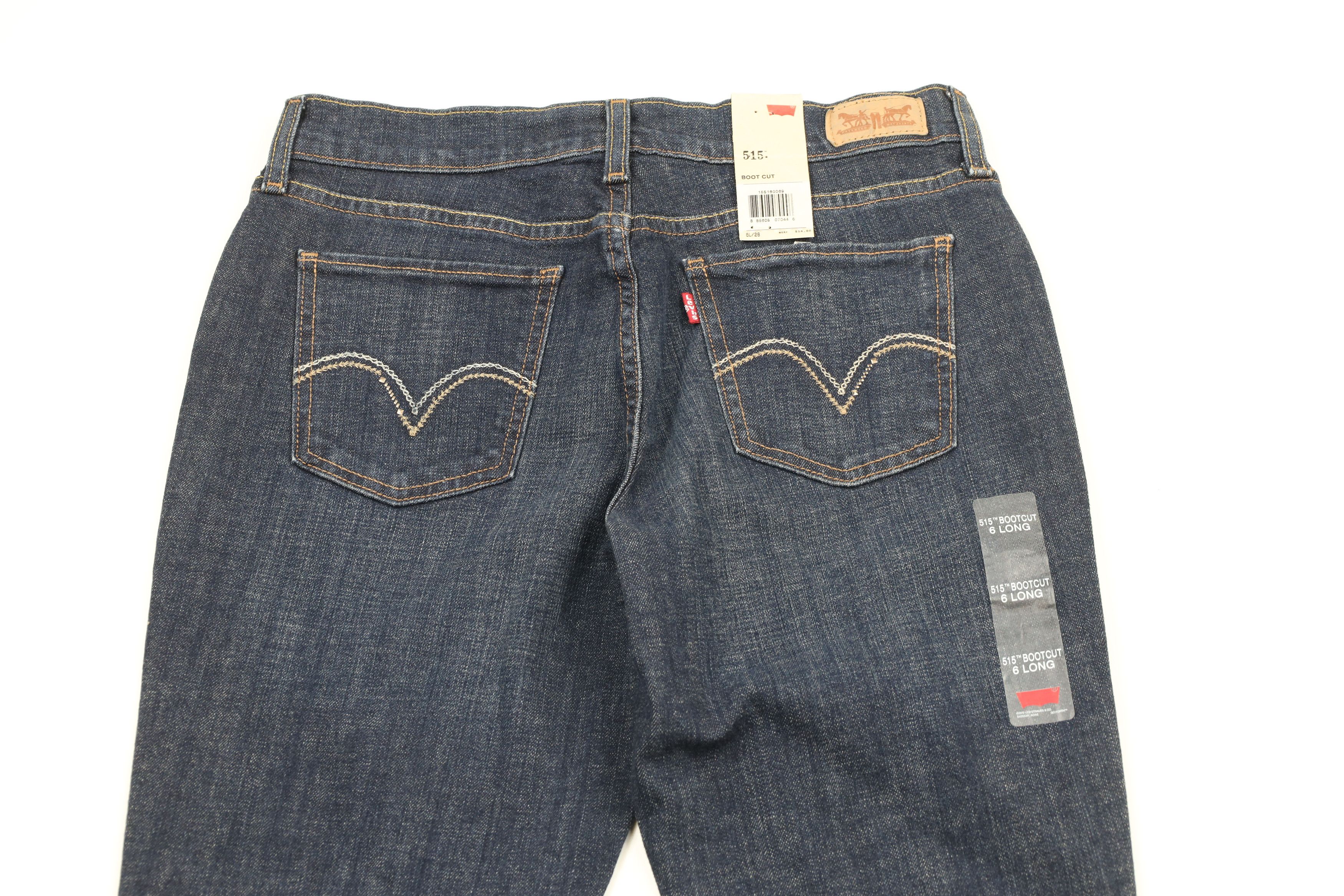 Levi's × Vintage Deadstock Levis 515 Bootcut Flared Stretch Denim Jeans Size 28" / US 6 / IT 42 - 9 Thumbnail
