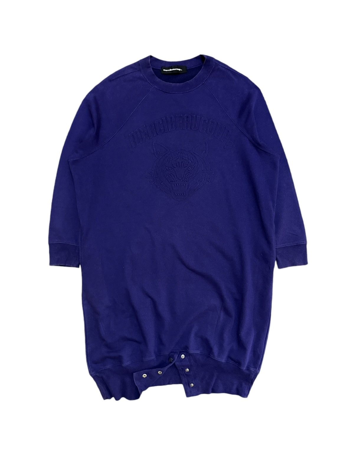 Issey Miyake × mercibeaucoup mercibeaucoup women long sweatshirt big logo Size S / US 4 / IT 40 - 5 Thumbnail