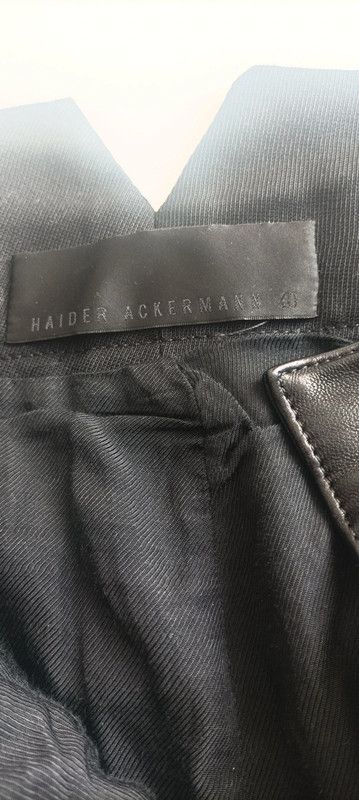 Haider Ackermann Haider Ackermann FW19 Two tone leather trousers Size US 30 / EU 46 - 6 Thumbnail