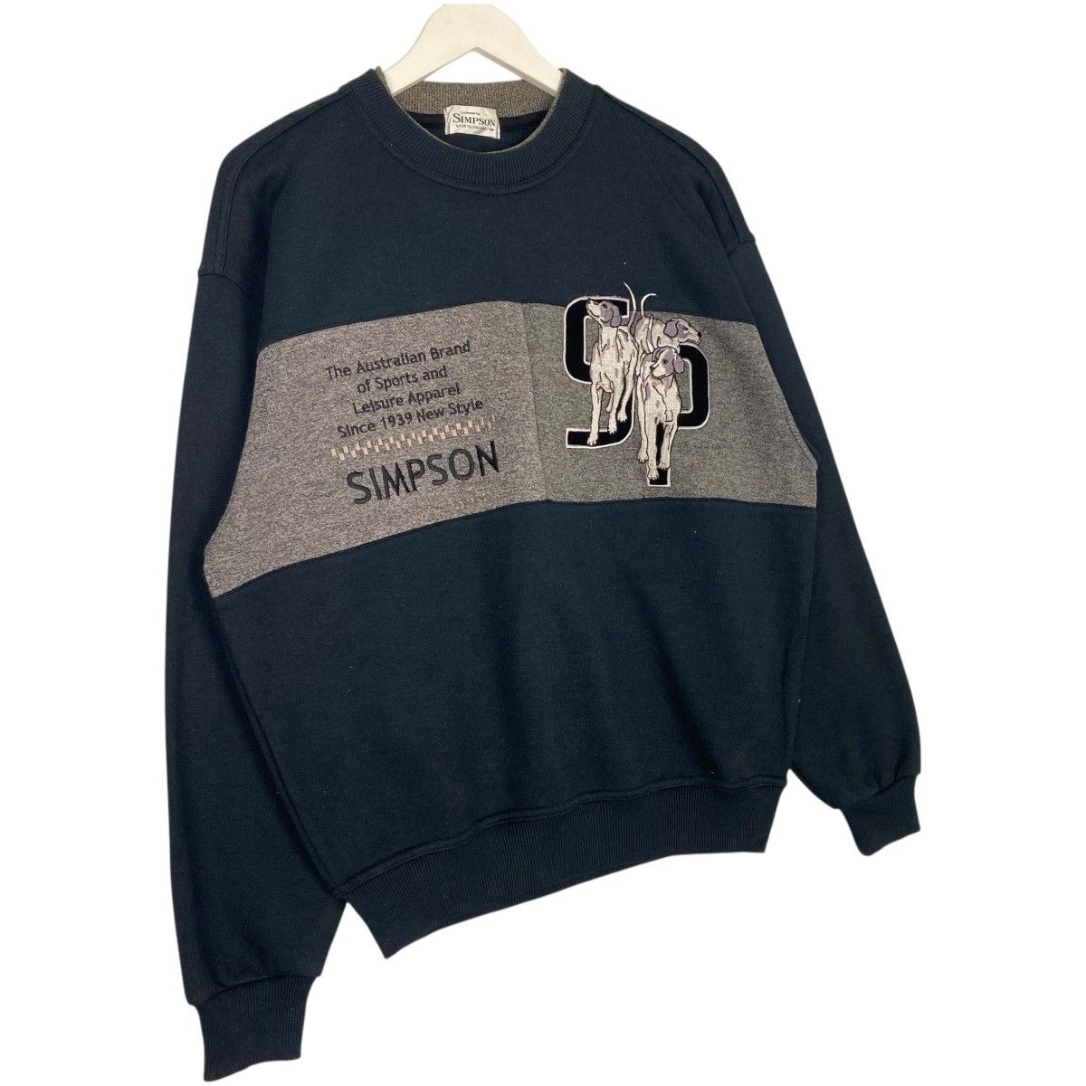 Vintage Vintage Simpson Australia Sweatshirt Logo Embroidery Size M Size US M / EU 48-50 / 2 - 3 Thumbnail