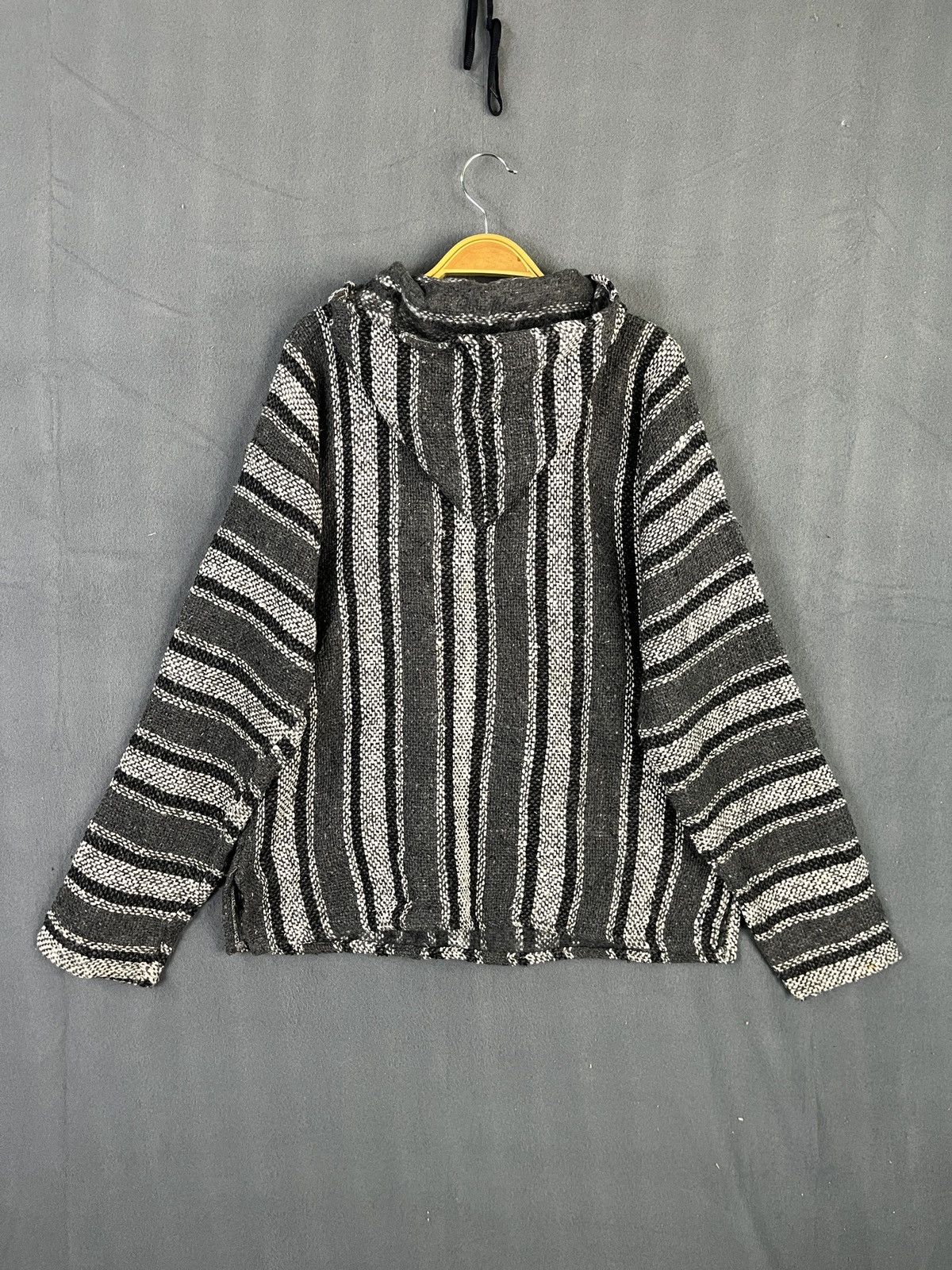 Mexican Threads × Vintage Rare Vintage Sandy Mexican Drug Rugs Hoodie Size US M / EU 48-50 / 2 - 2 Thumbnail