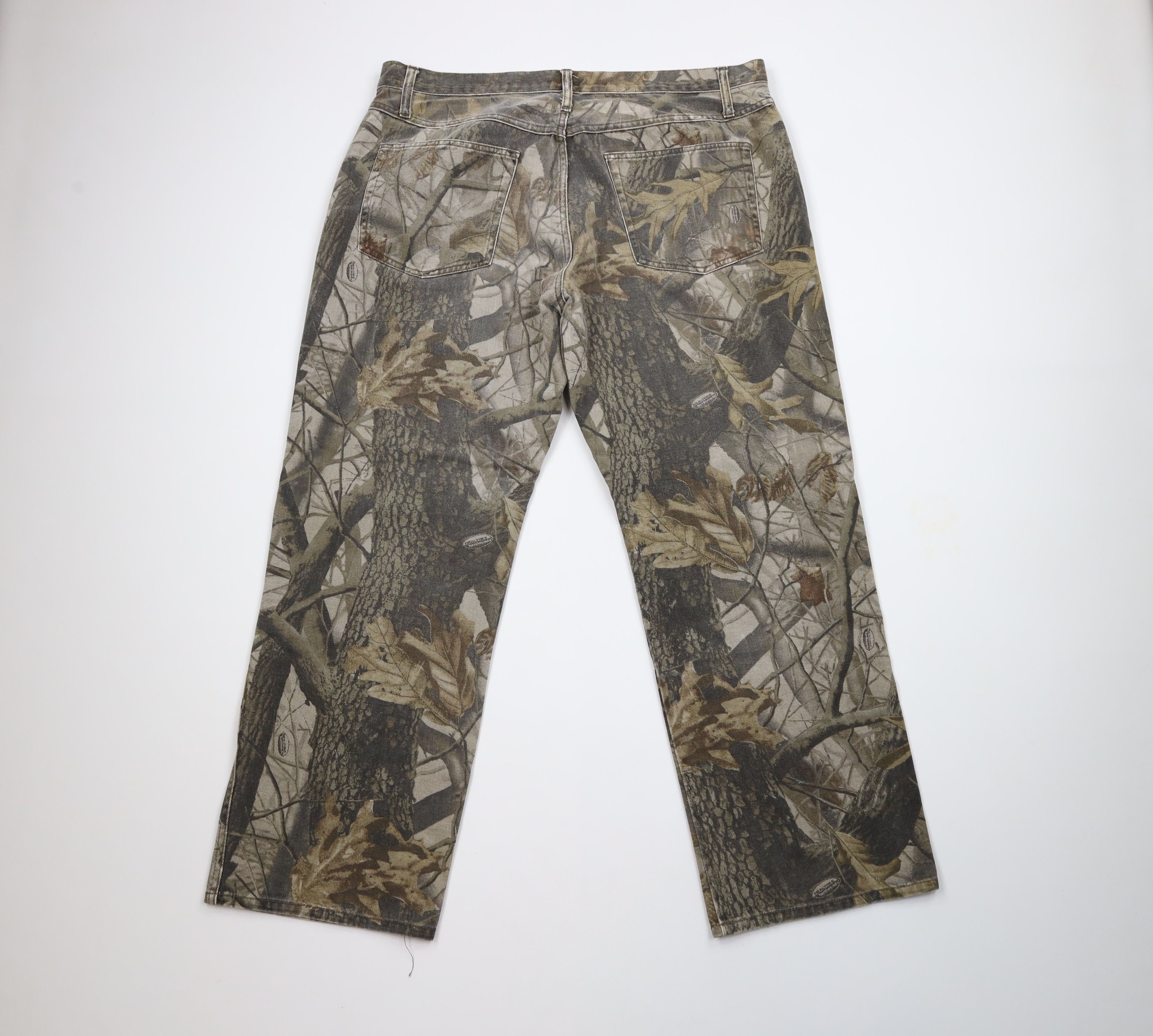 Vintage Vintage 90s Streetwear Camouflage Double Knee Wide Leg Jeans Size US 40 / EU 56 - 6 Thumbnail