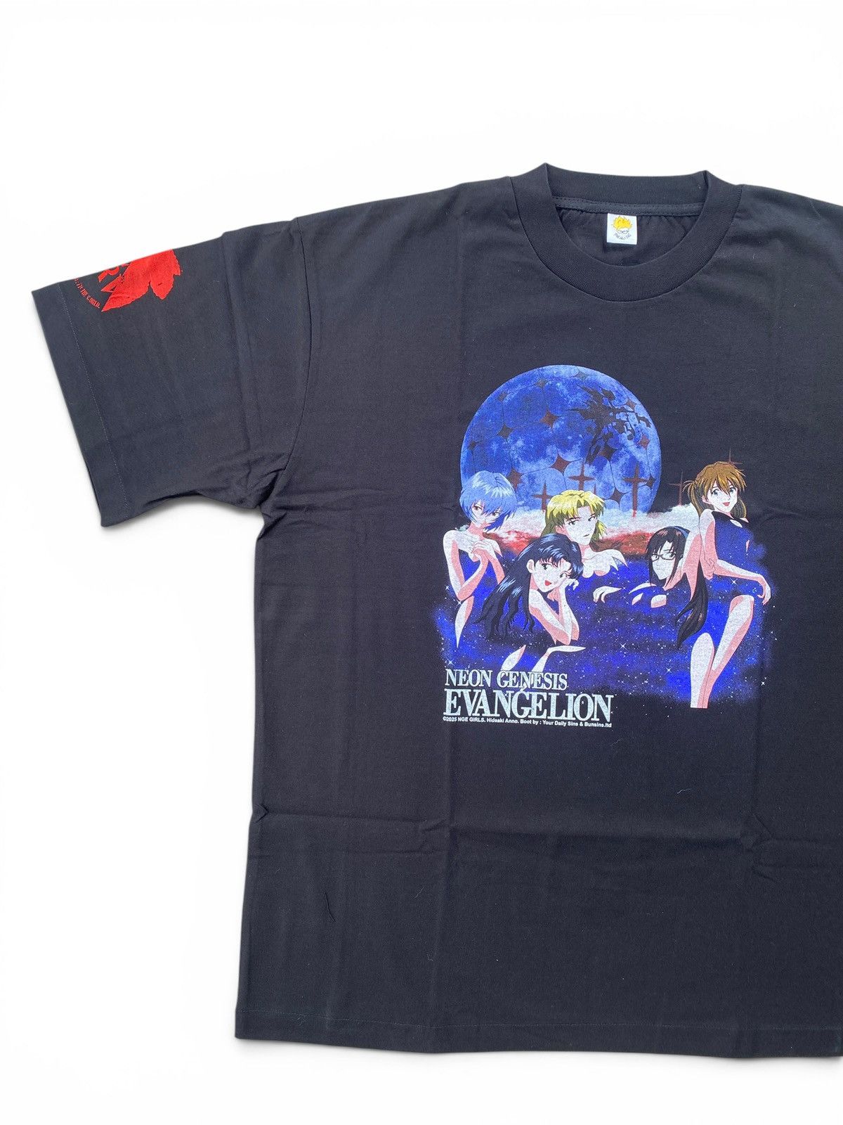 Japanese Brand Rare Evangelion Waifu Anime Shirt Neon Genesis Graphic Tee Size US XL / EU 56 / 4 - 3 Thumbnail