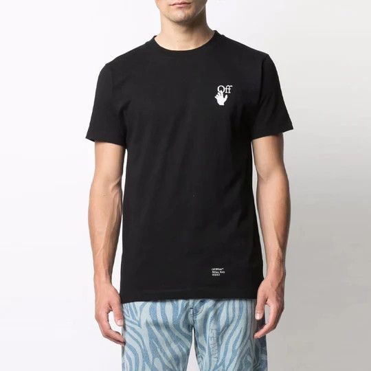 Off-White o1rshd1 Carav Arrow S/S Slim Tee in Black Size US XS / EU 42 / 0 - 4 Thumbnail