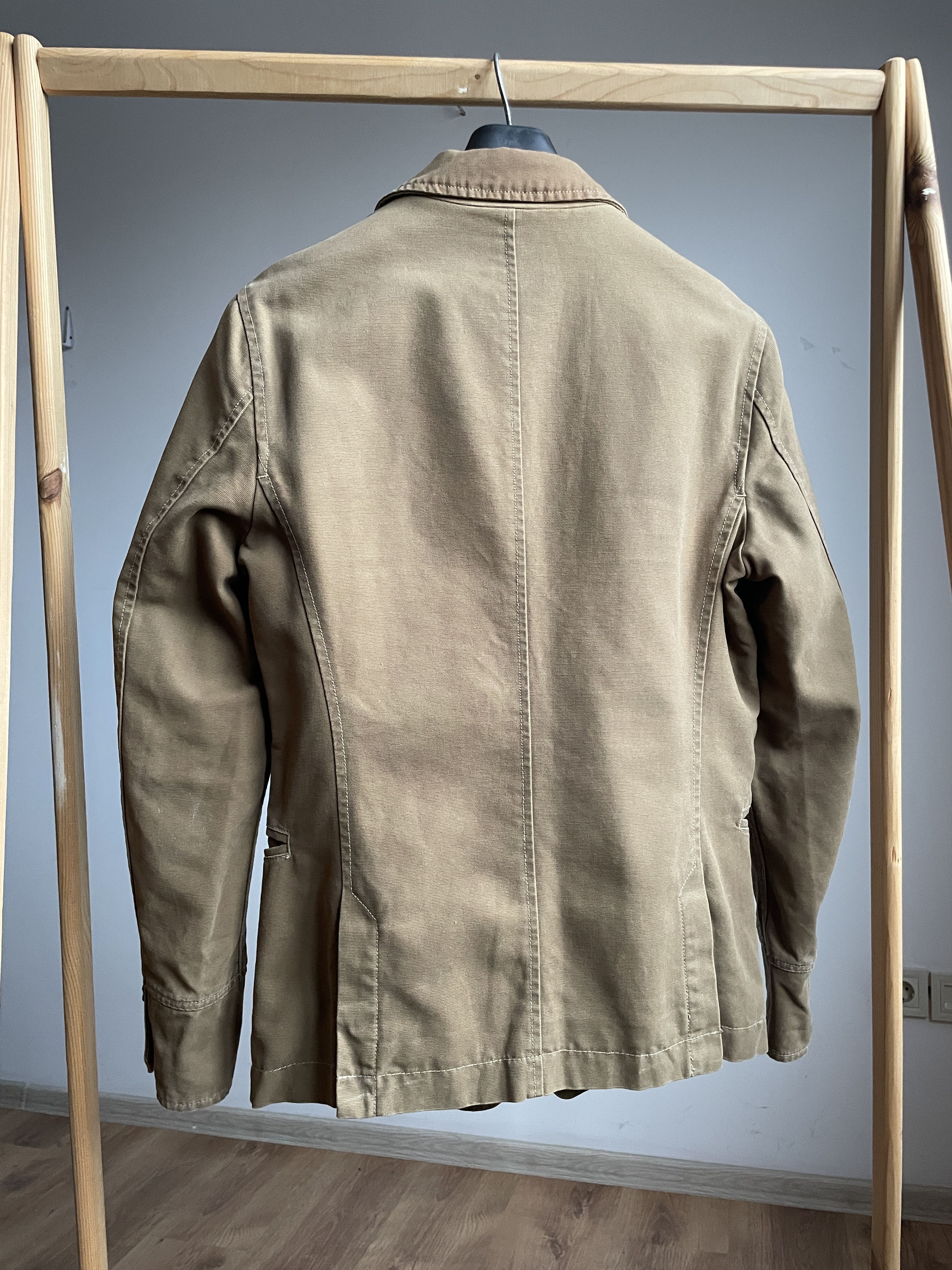 Diesel Diesel Vintage Canvas Blanket Lined Work Blazer Size 40R - 2 Thumbnail